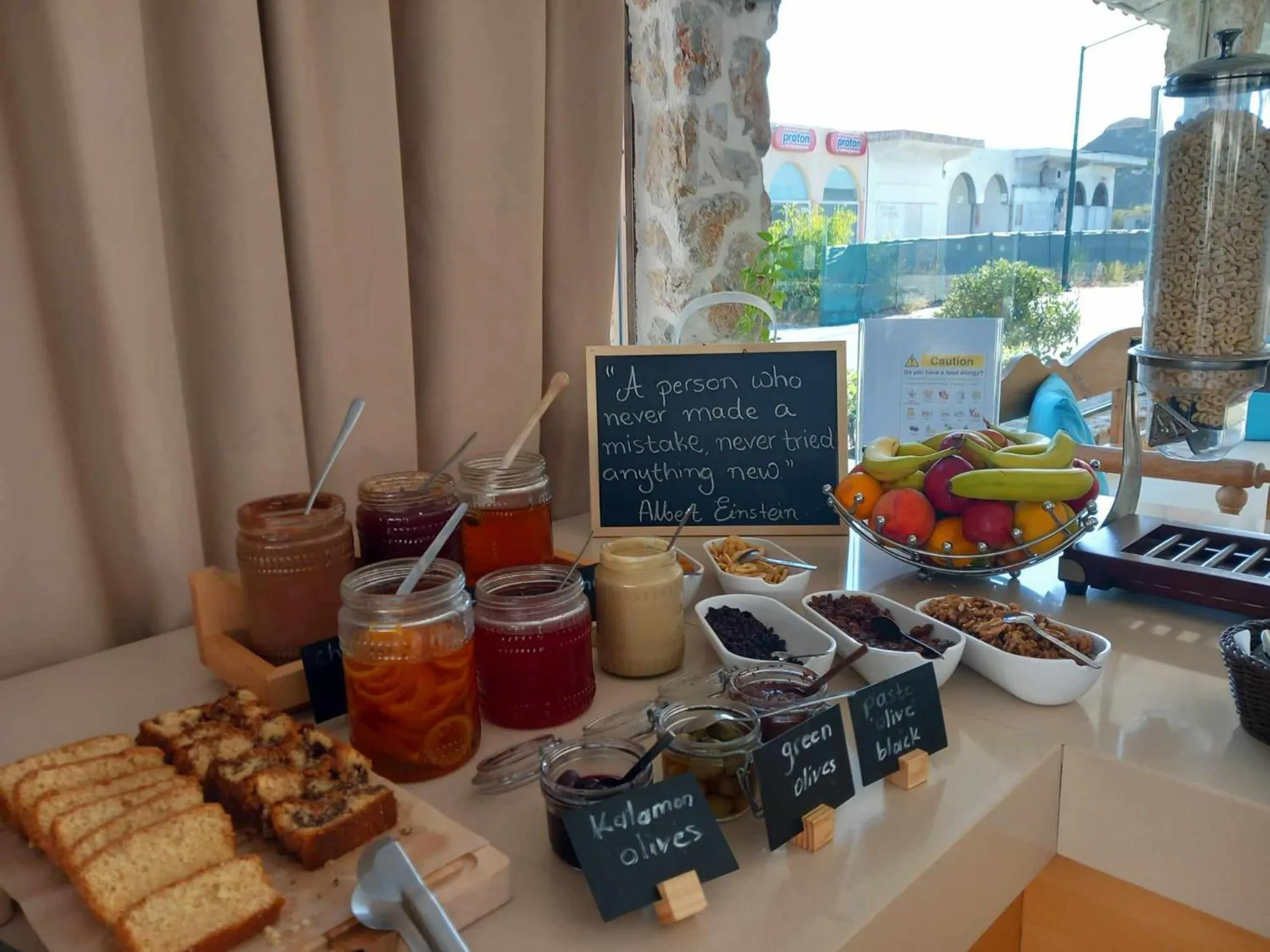Breakfast in Aegean Blu Hotel & Apartments