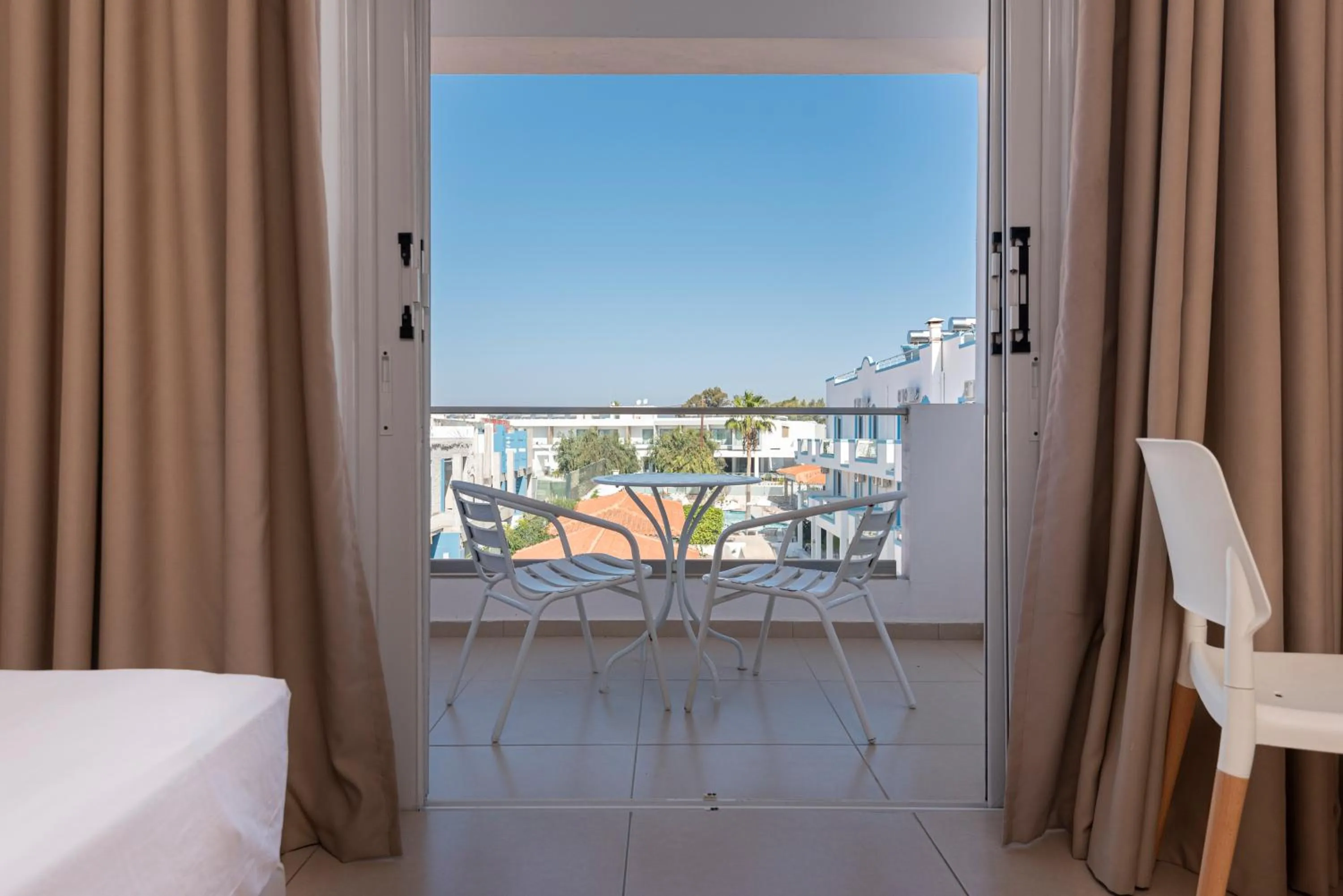 Balcony/Terrace in Aegean Blu Hotel & Apartments