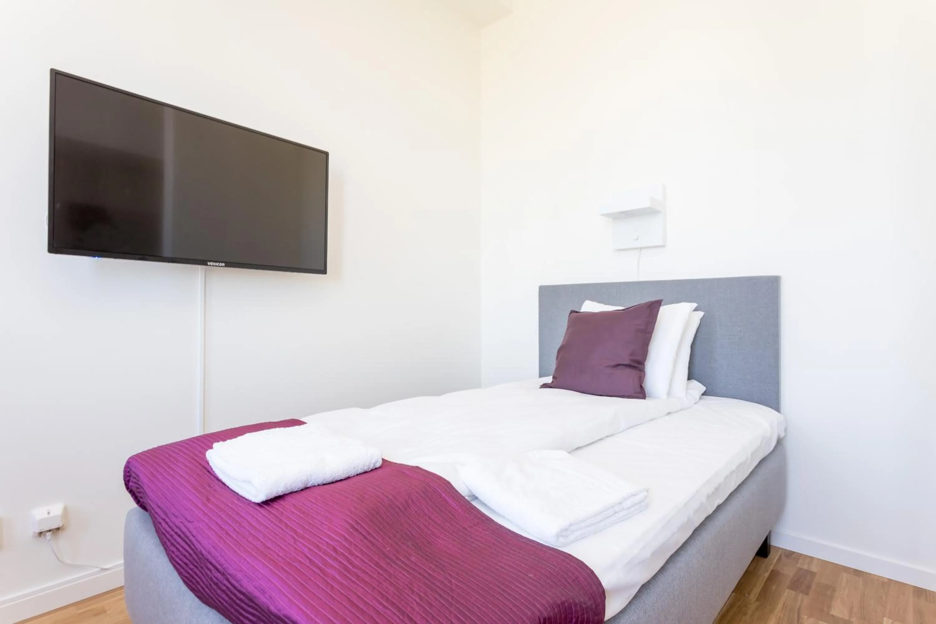 Bed in ApartDirect Linköping Vasastaden