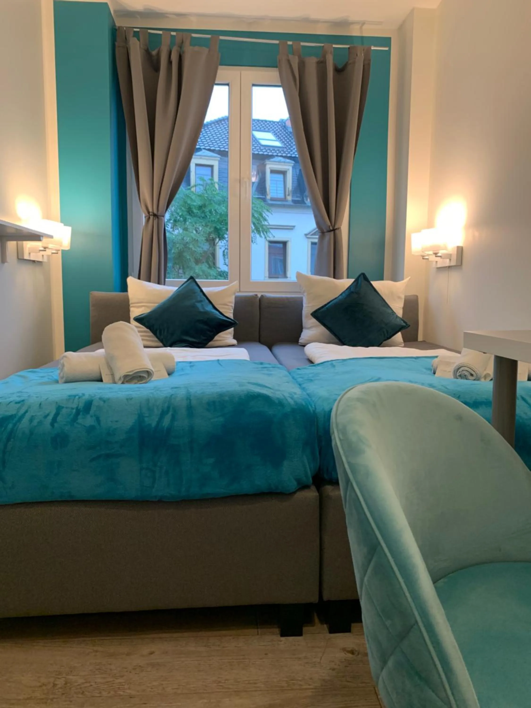 Bed in underSTAYtement am Schloss