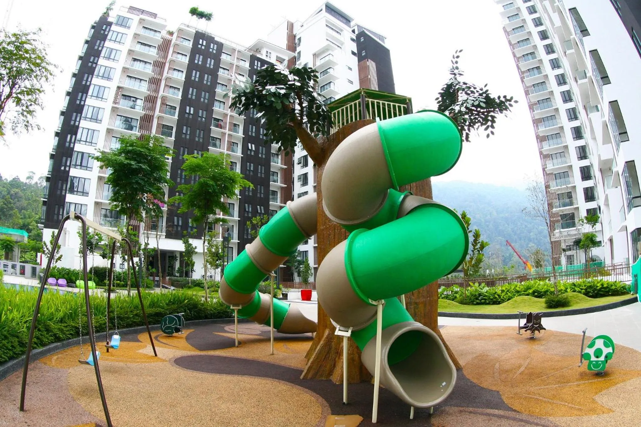 Children play ground in MOUNTAIN VIEW COZY HOME @ MIDHILLS GENTING