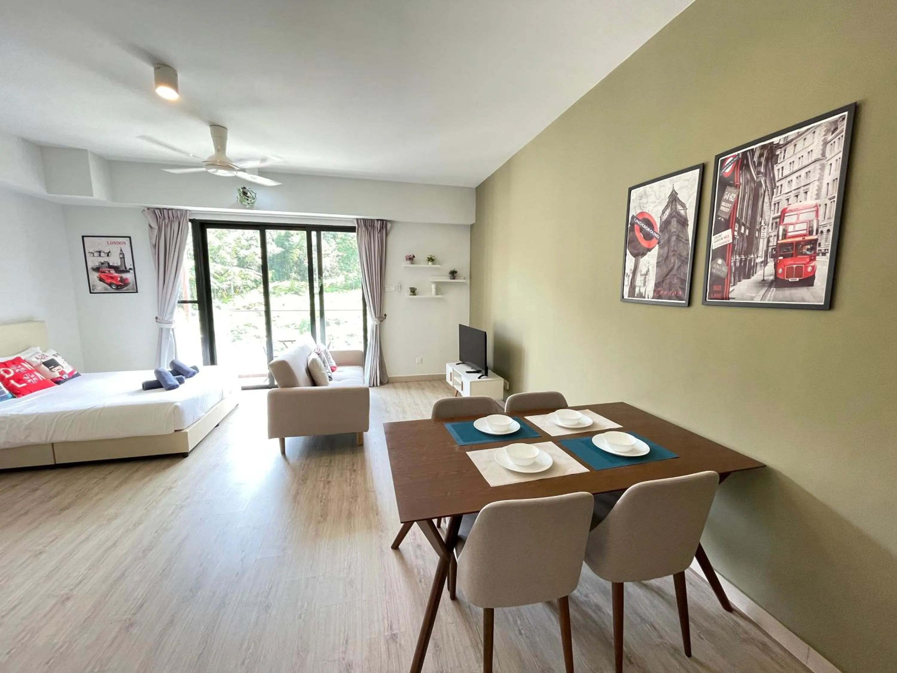 Bed in MOUNTAIN VIEW COZY HOME @ MIDHILLS GENTING