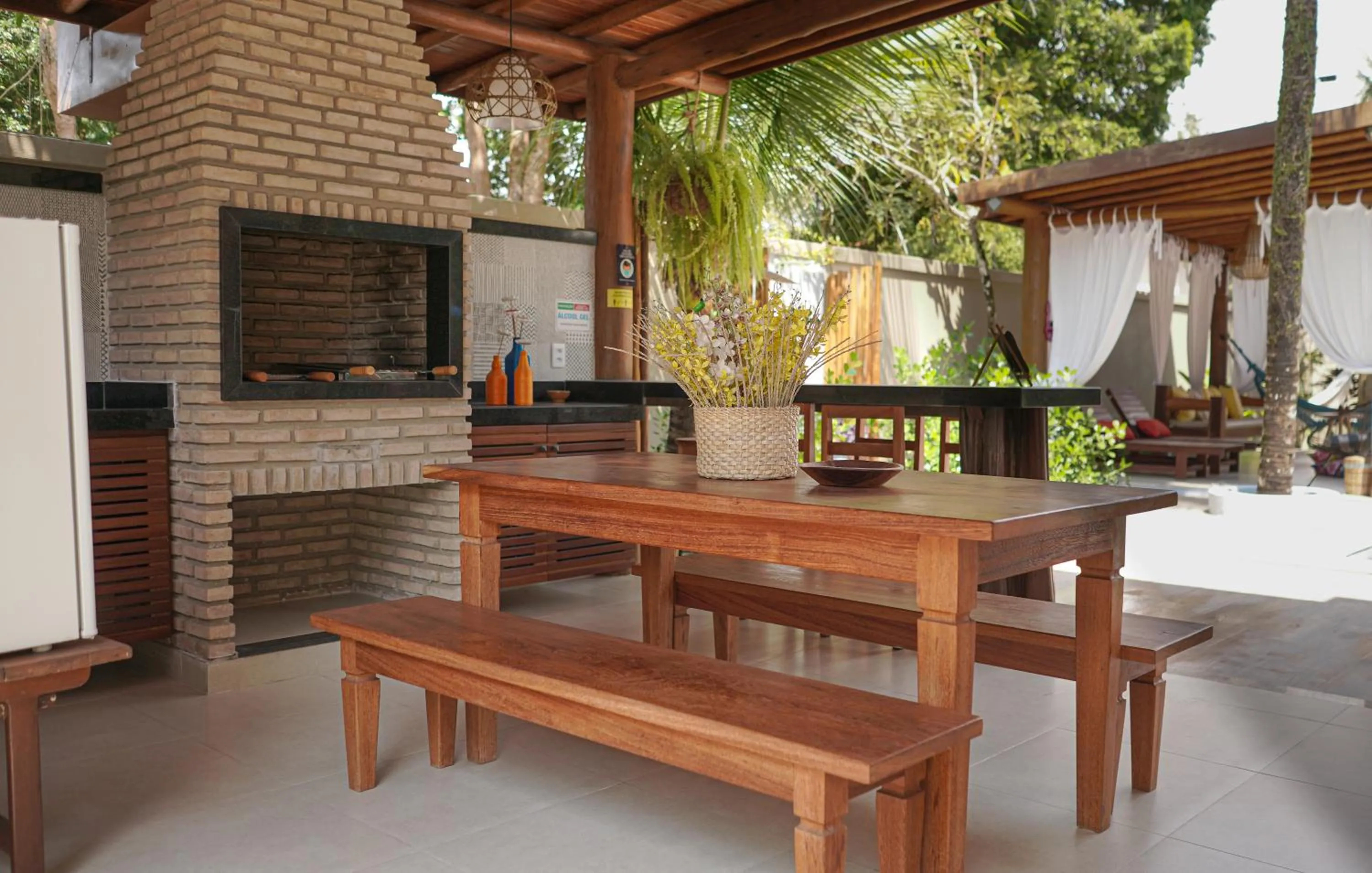 BBQ facilities in Residencial Maria Pitanga