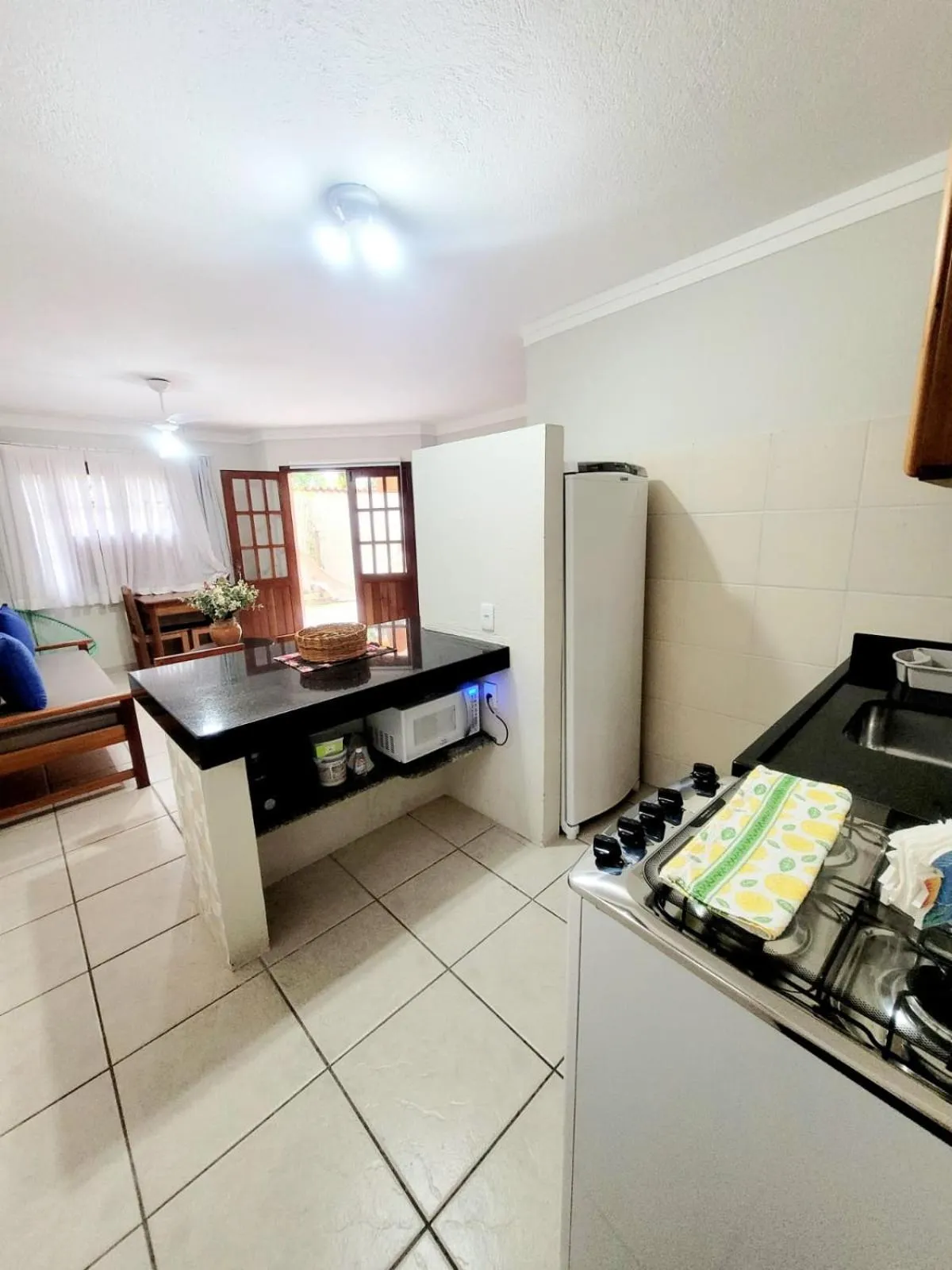 Kitchen or kitchenette in Residencial Maria Pitanga