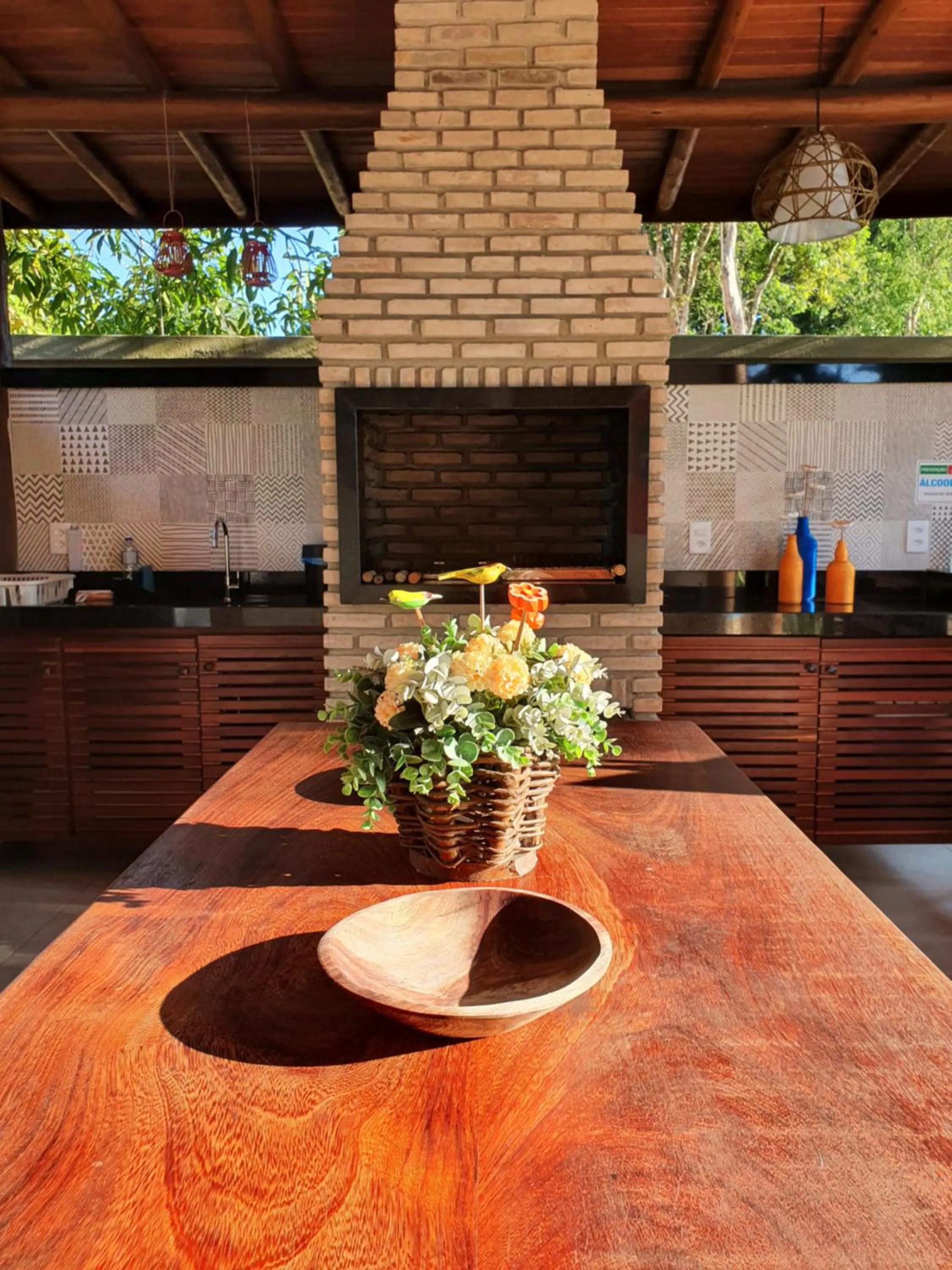 BBQ facilities in Residencial Maria Pitanga