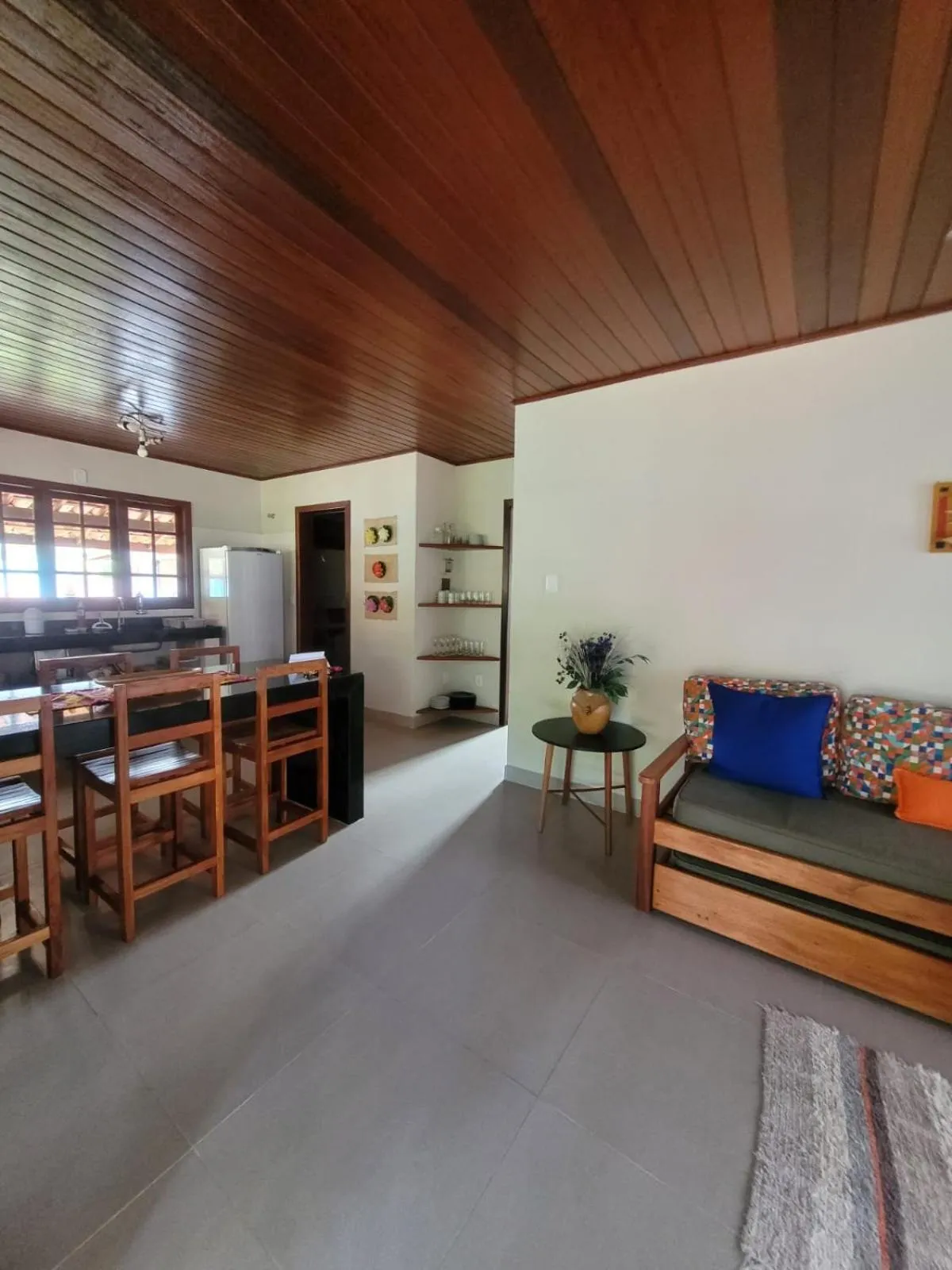 Seating area in Residencial Maria Pitanga