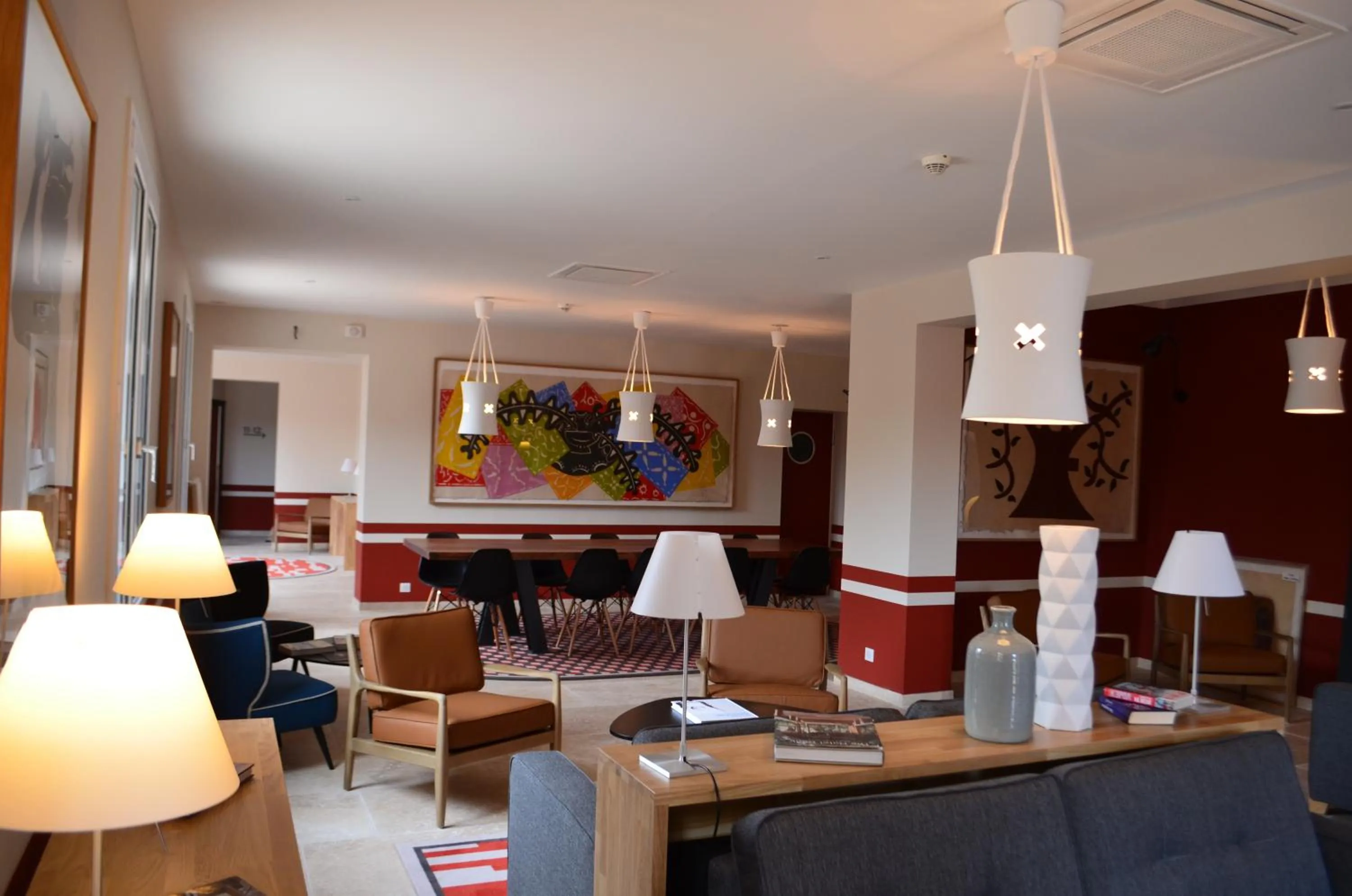 Lobby or reception in La Maison des Ocres - Provence