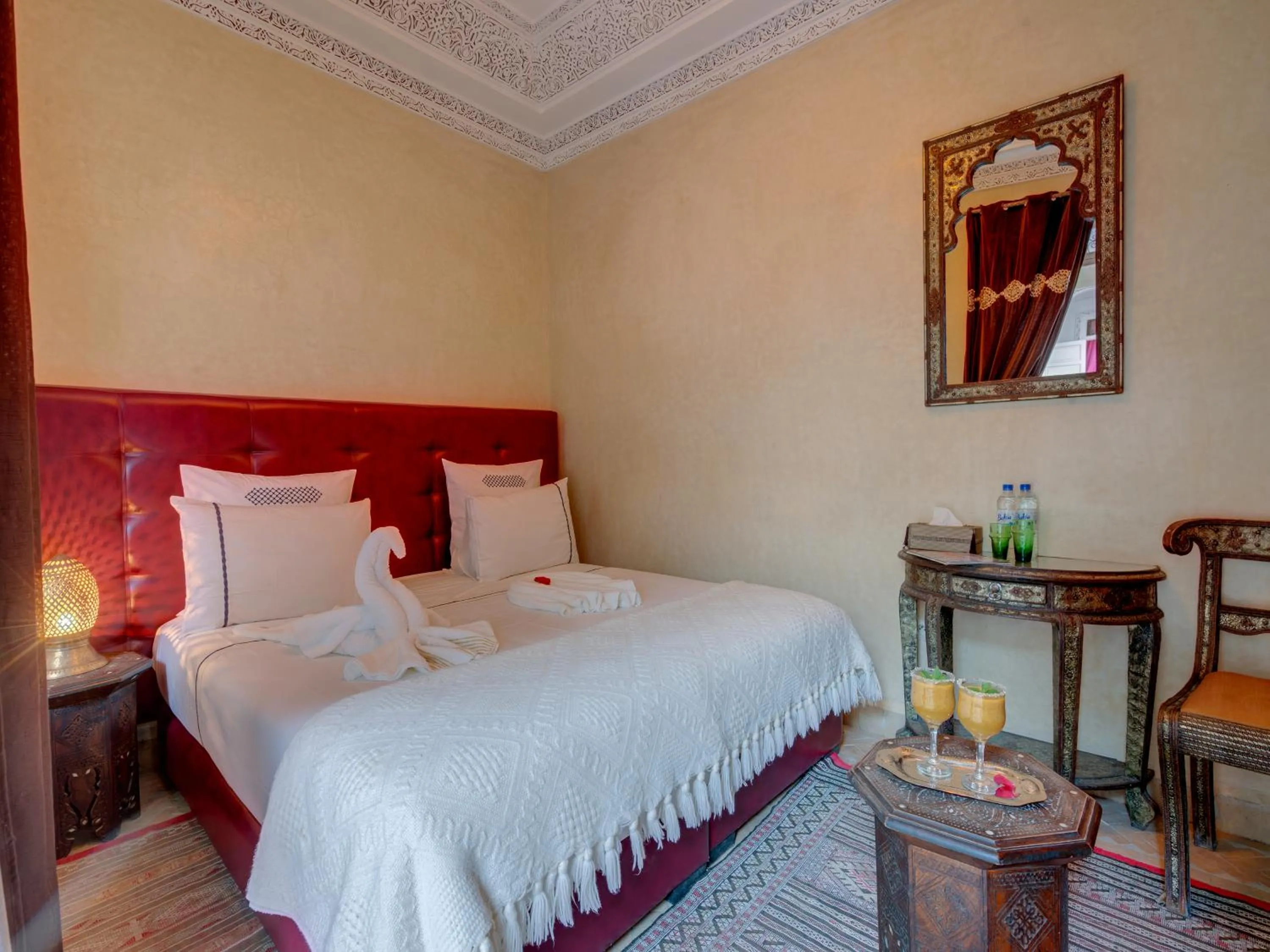 Bed in Riad Princesse Du Désert & Spa