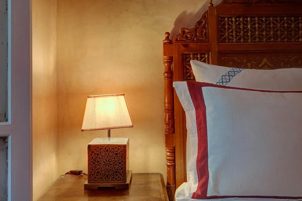 Bed in Riad Princesse Du Désert & Spa