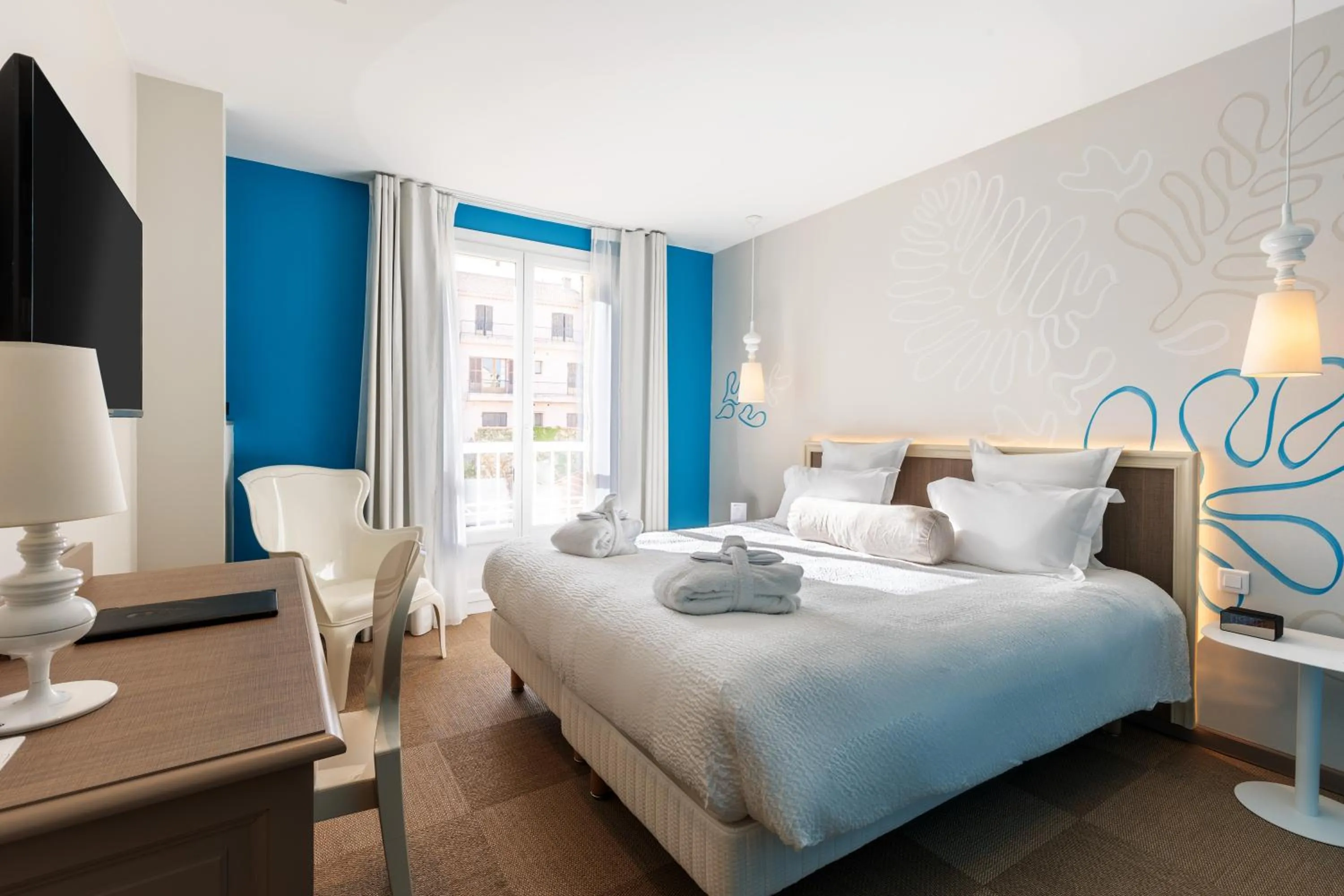 Bedroom, Bed in Best Western Hotel Matisse