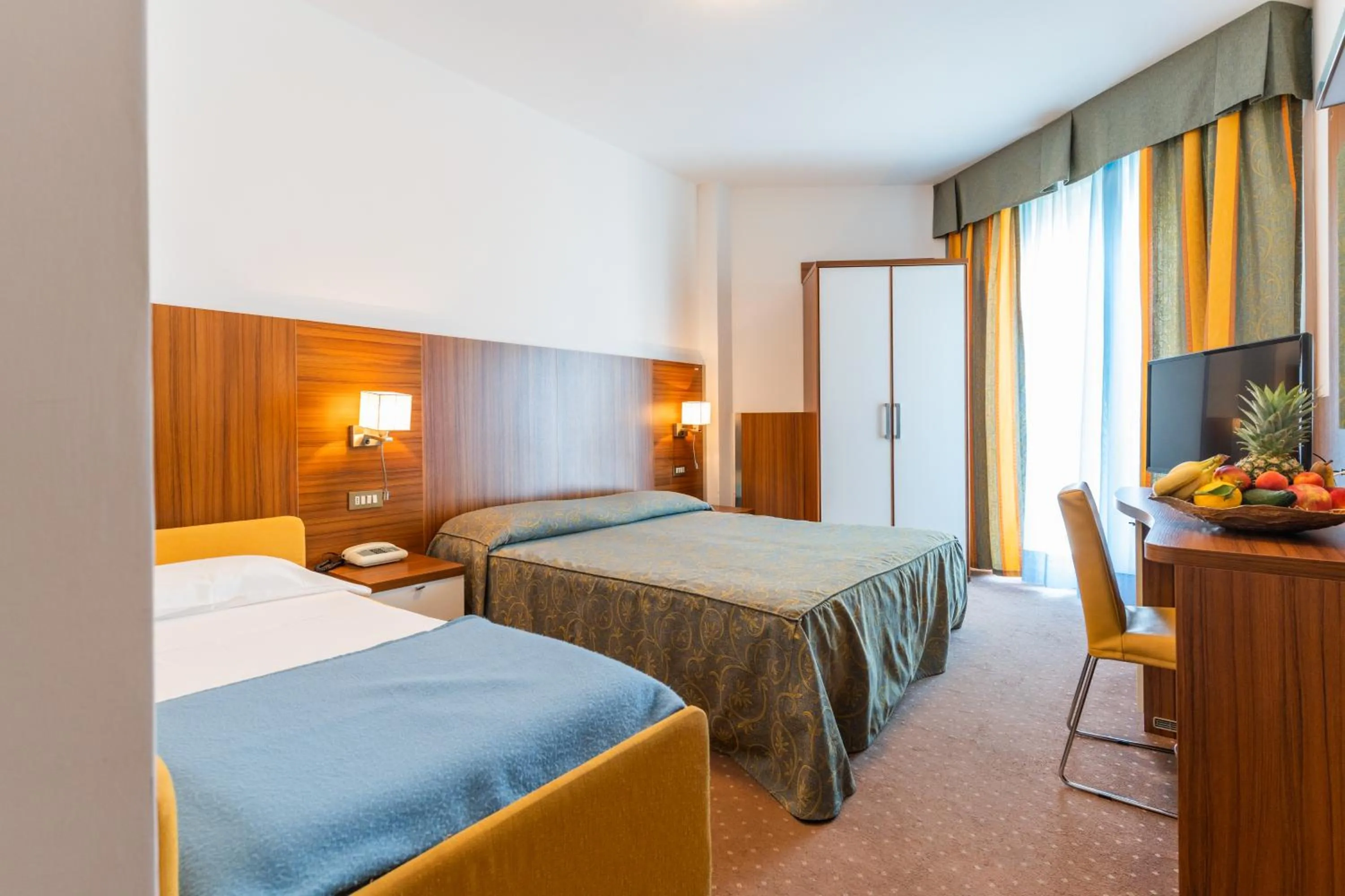 Bed in Hotel Touring