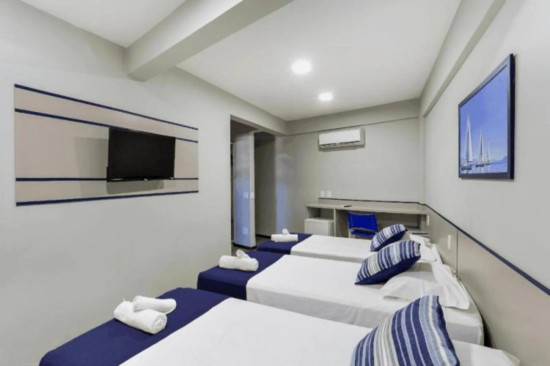 Bed in Hotel Marjaí