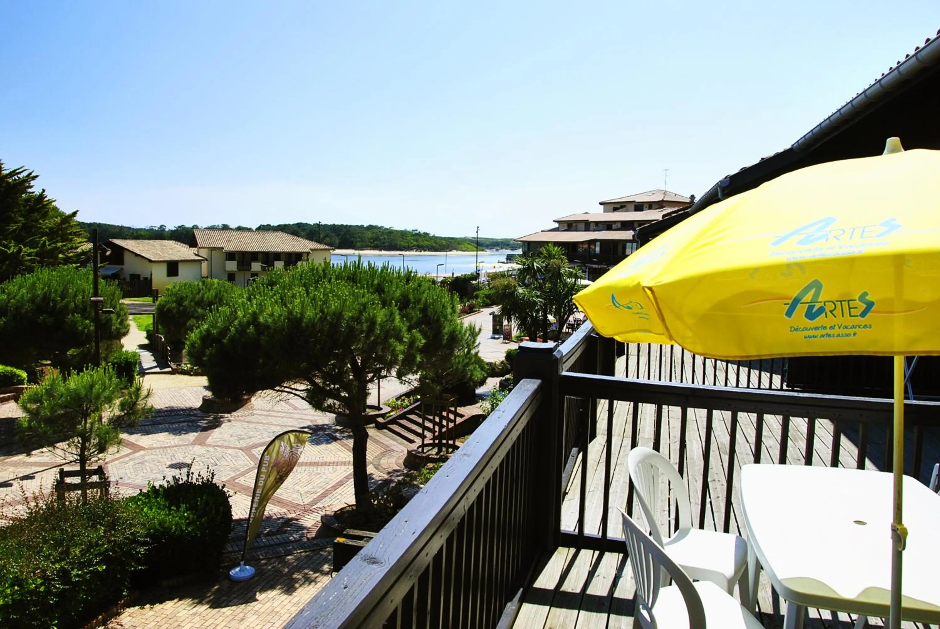 Balcony/Terrace in Village Vacances Le Junka