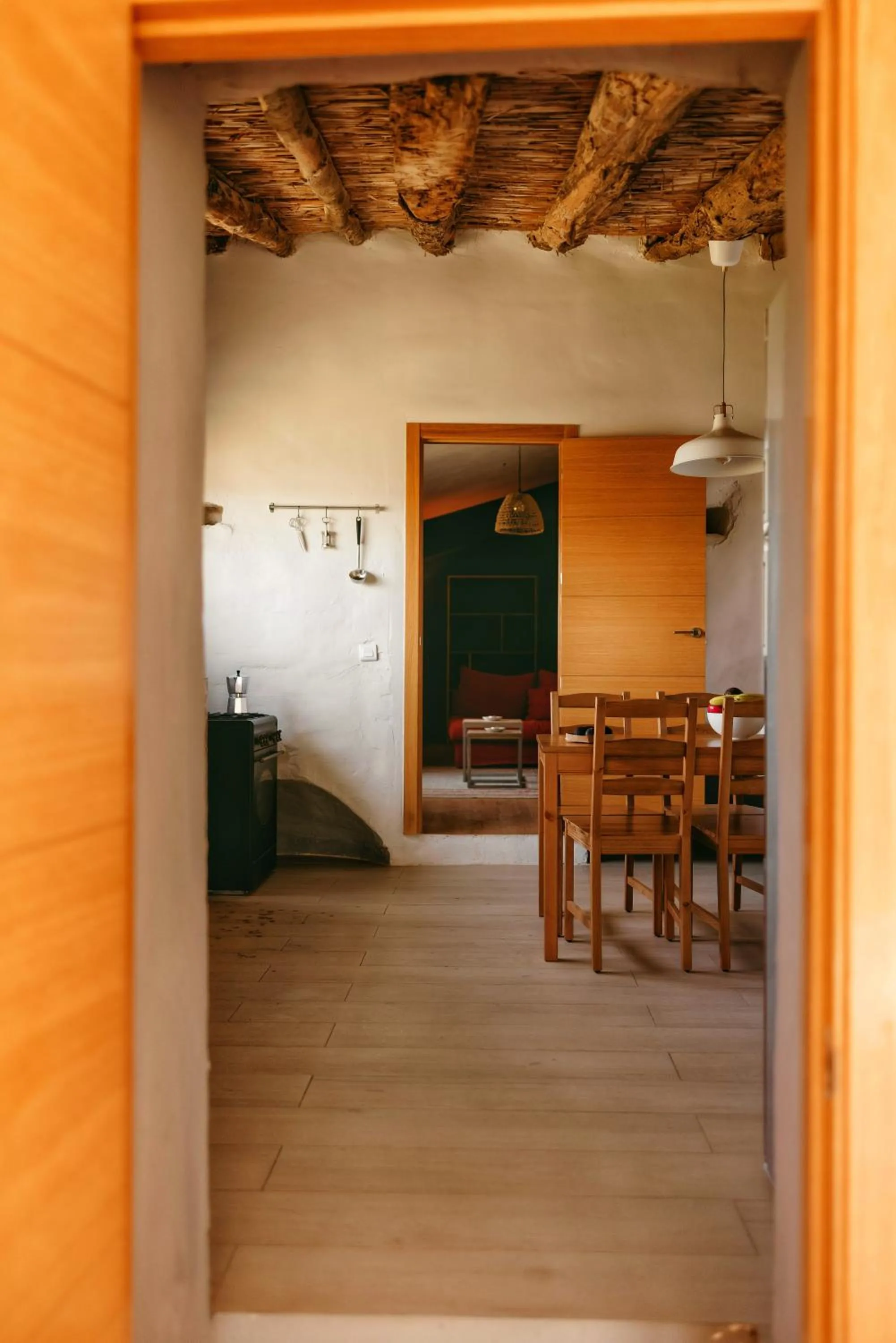 Dining area in Finca Serrato