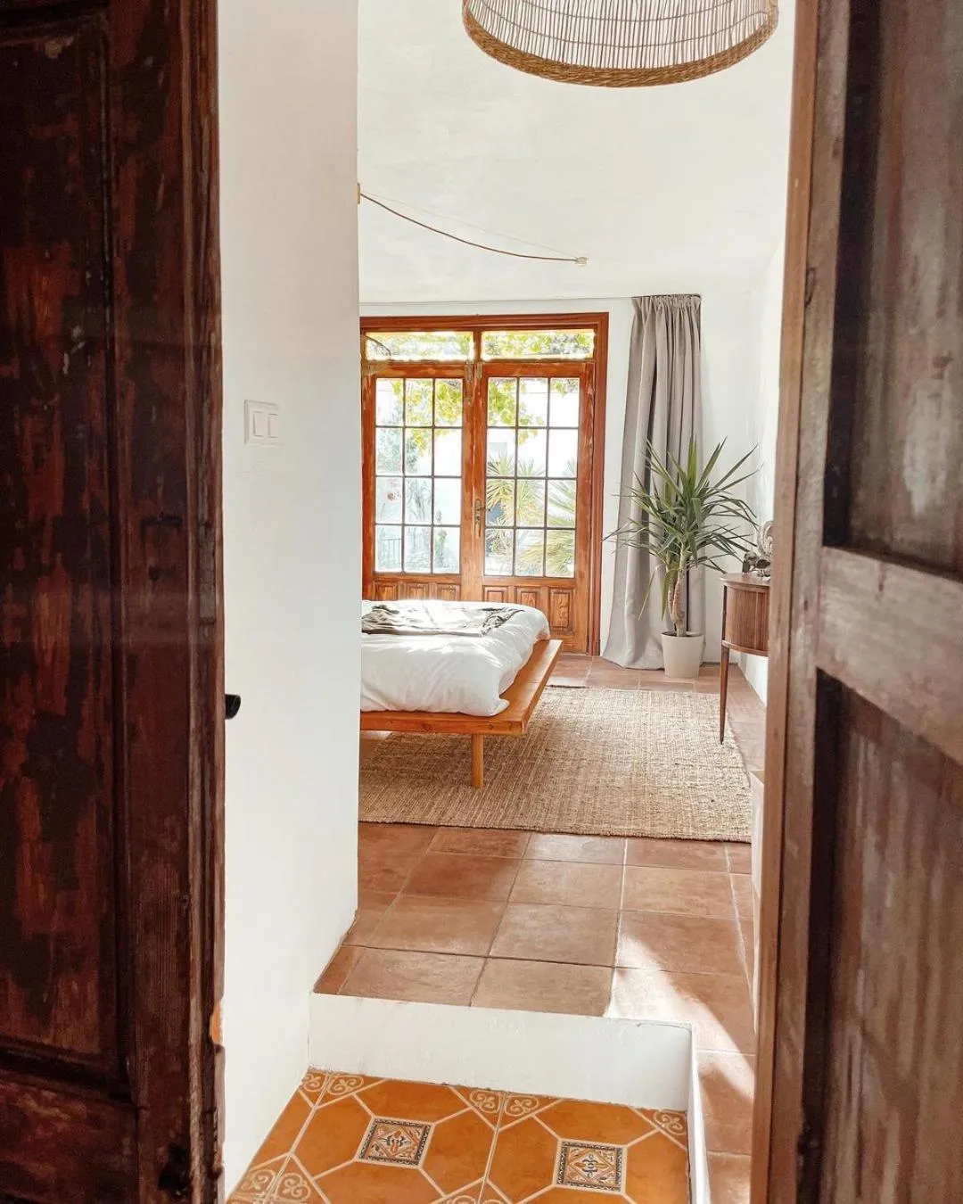 Bedroom, Bed in Finca Serrato