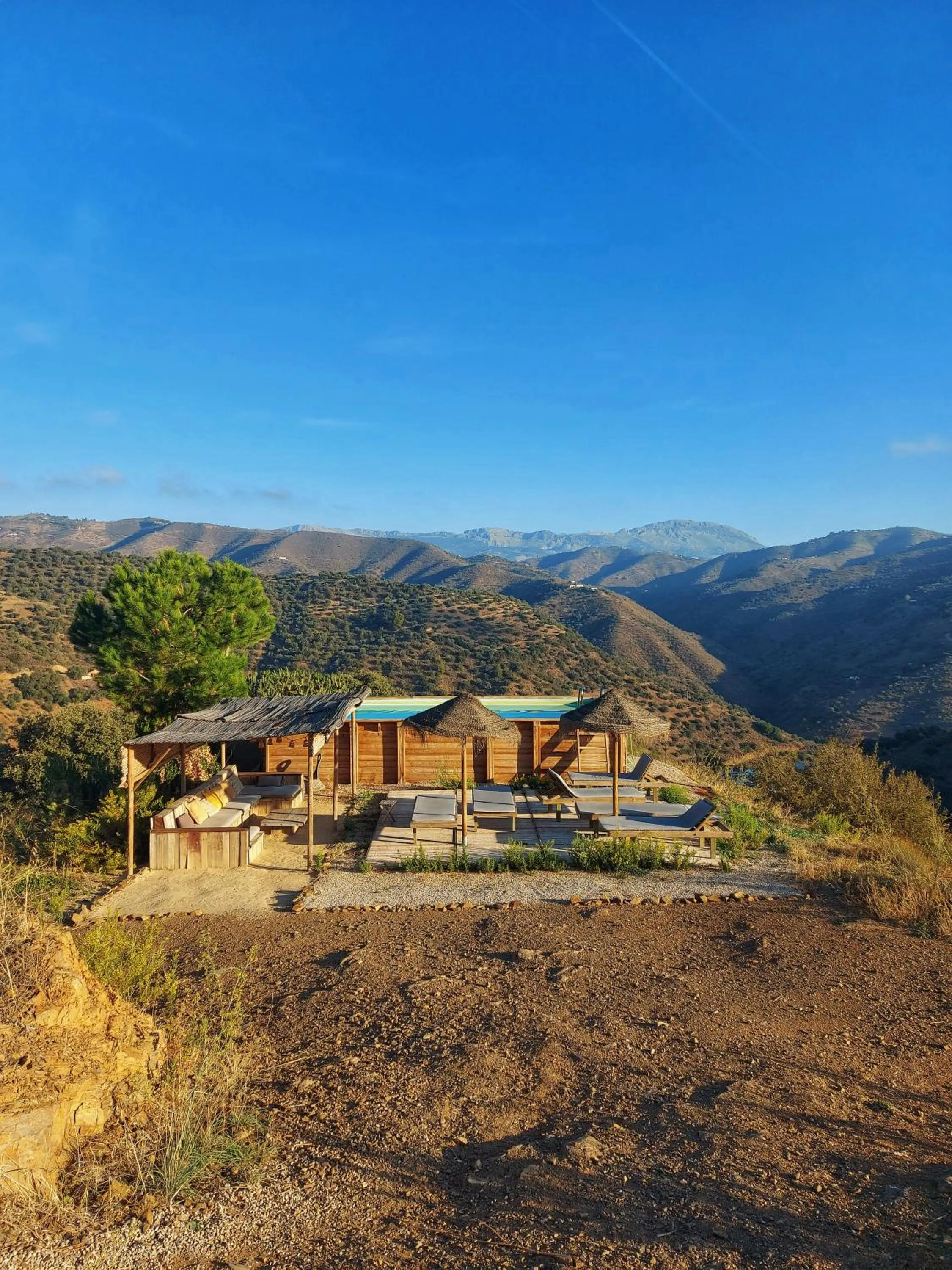 Garden view in Finca Serrato