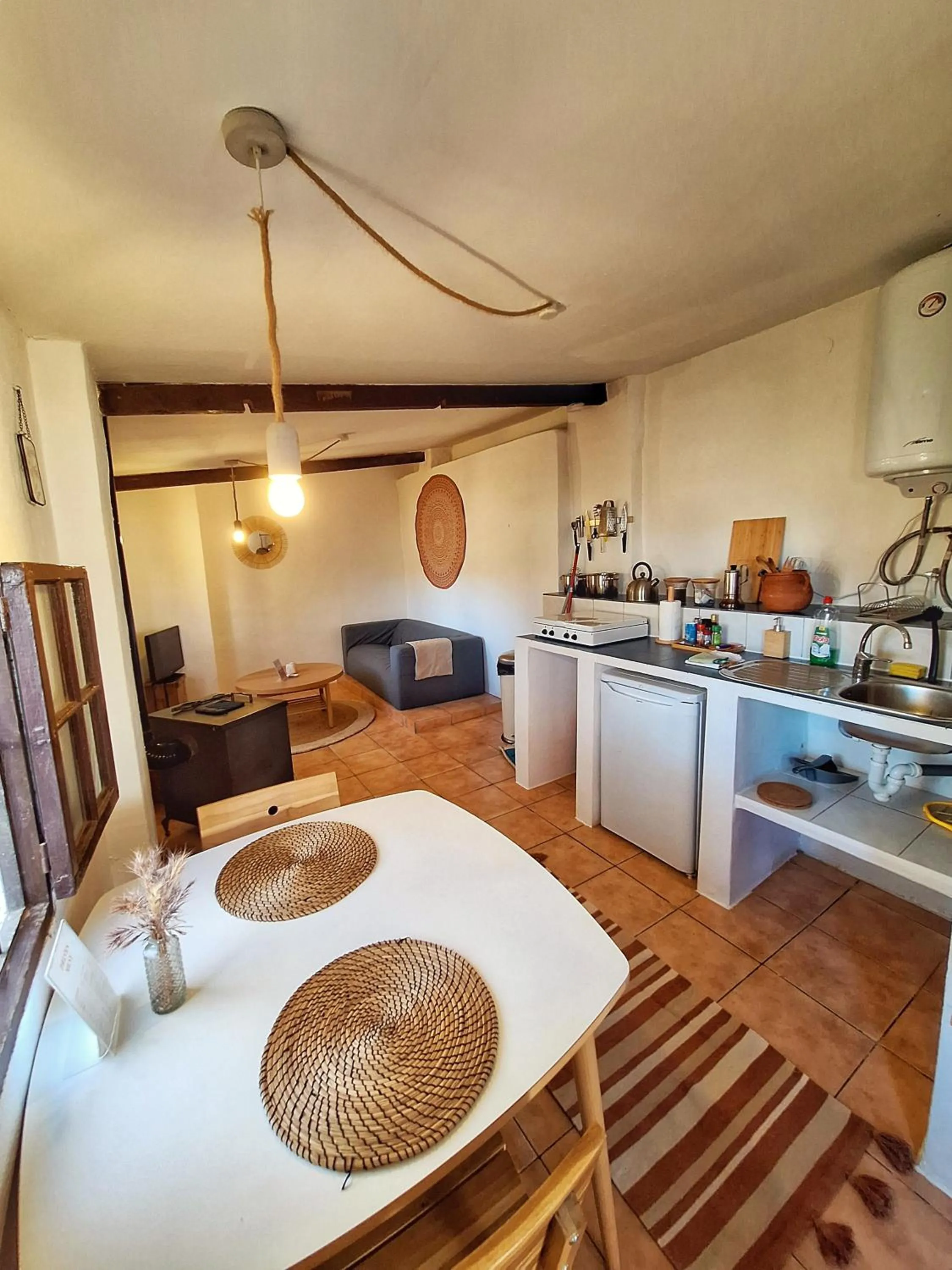 Kitchen or kitchenette in Finca Serrato