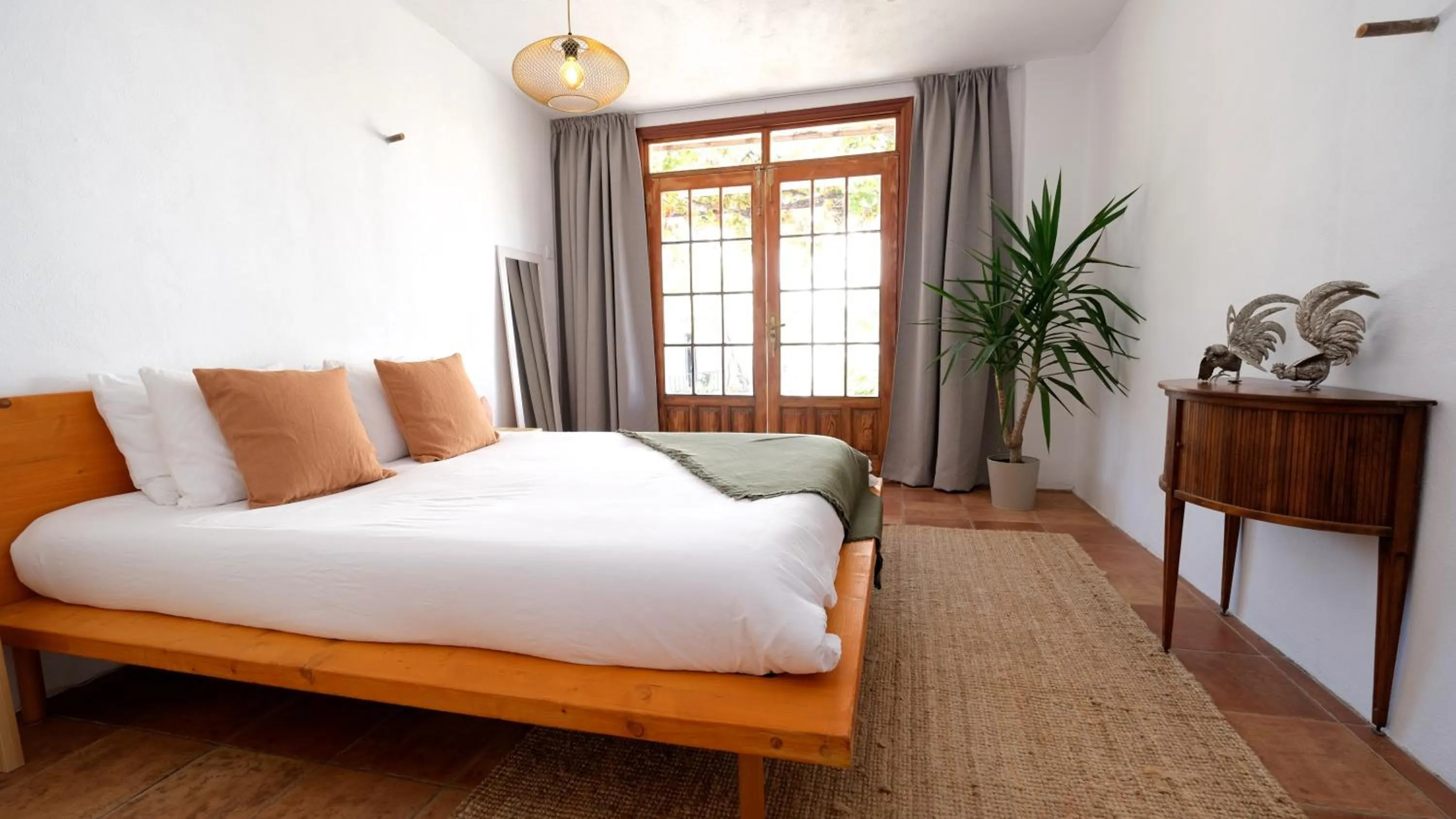 Bedroom, Bed in Finca Serrato