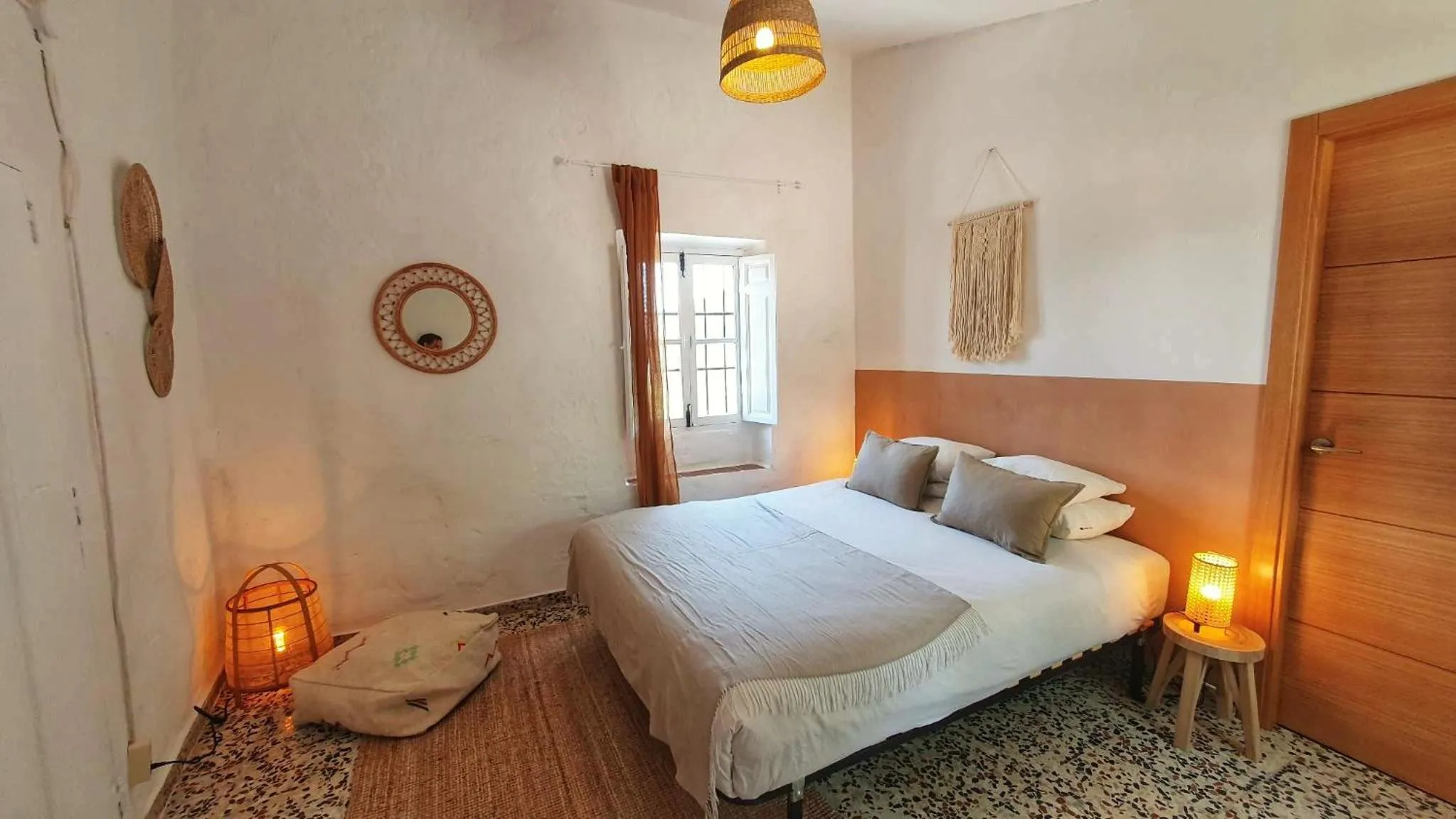 Bedroom, Bed in Finca Serrato