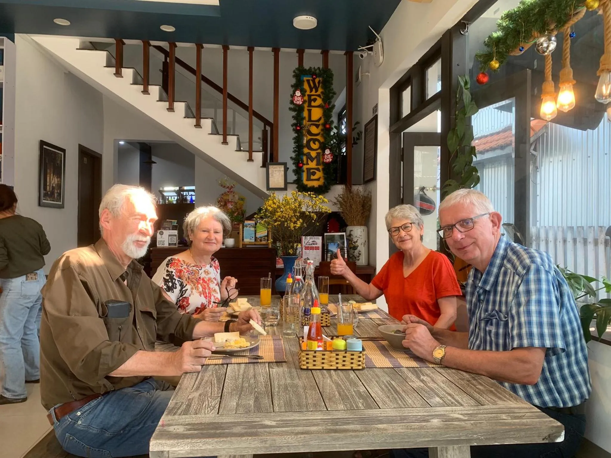 Food and drinks in May's House Hoi An