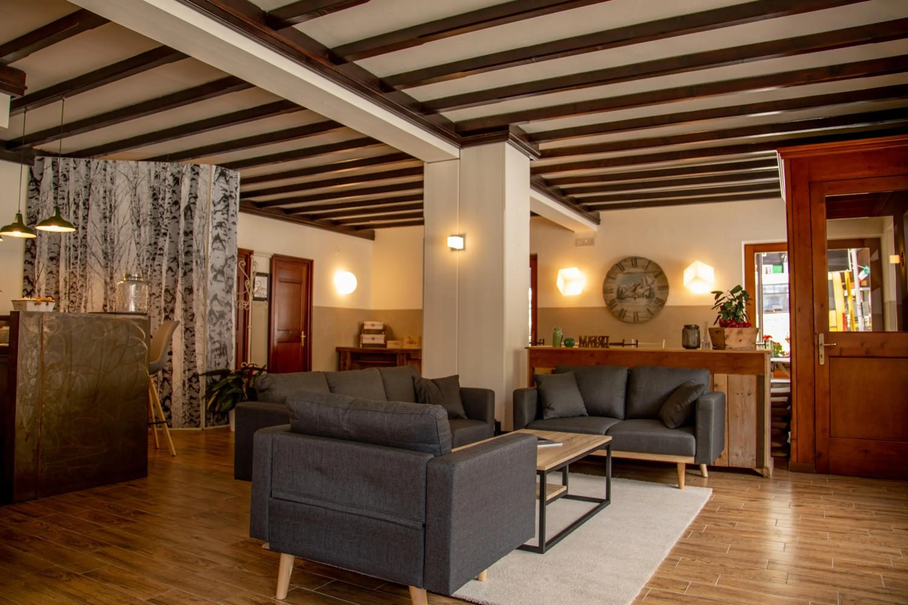 Lobby or reception in Hotel Dufour