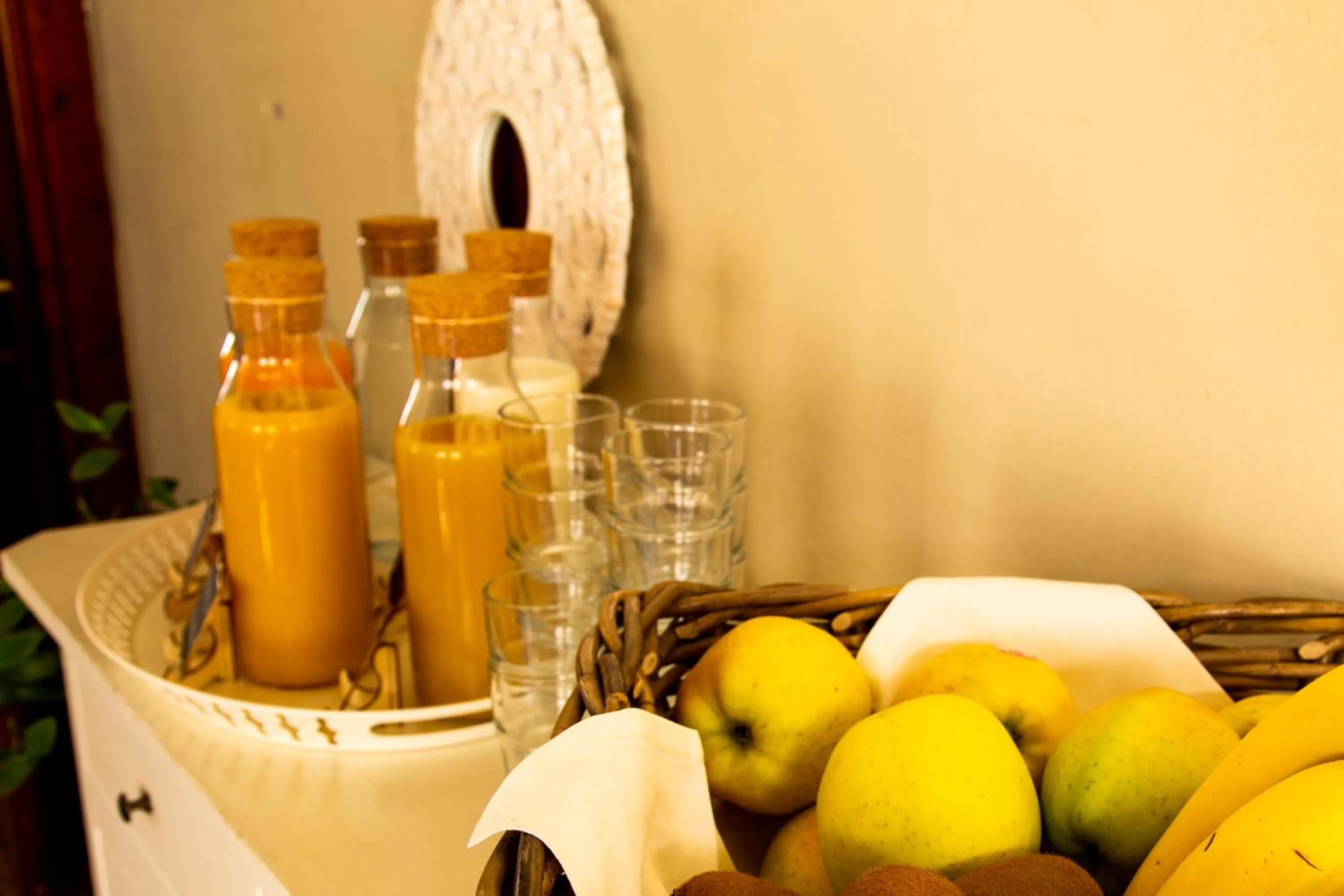 Food and drinks in Hotel Dufour