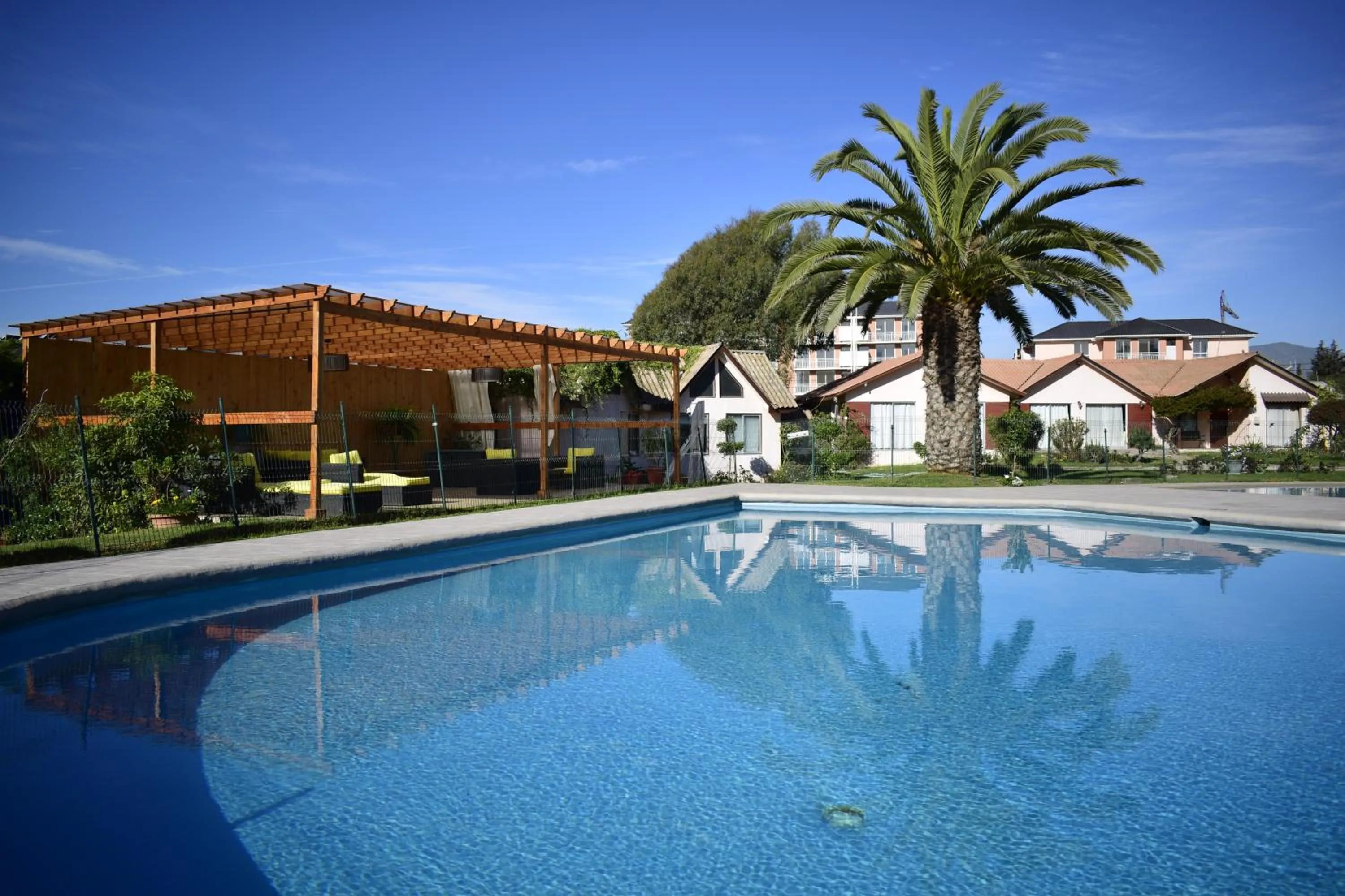 Balcony/Terrace in Apart Hotel Y Cabanas Vegasur
