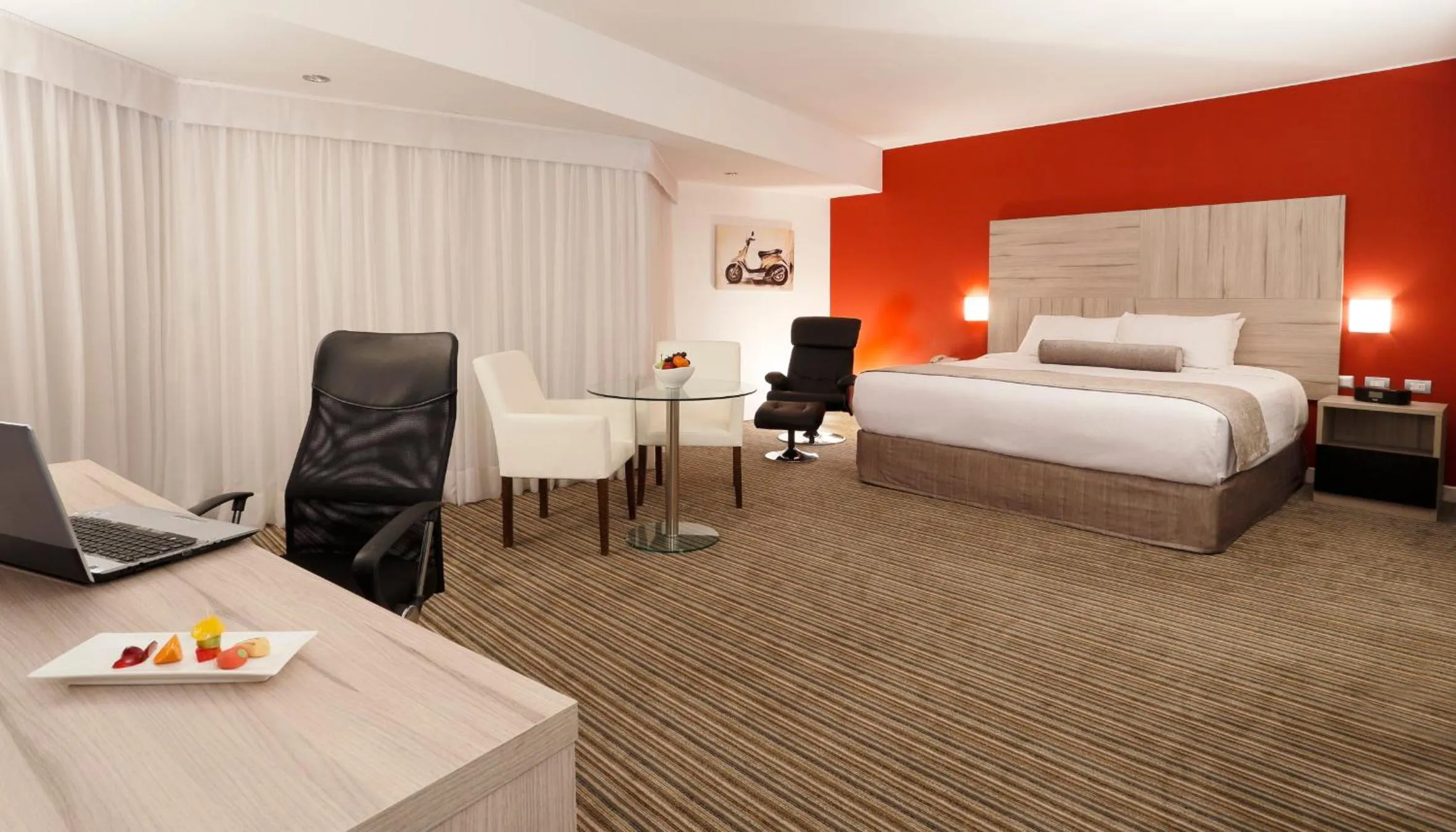Photo of the whole room, Bed in Crowne Plaza Lima by IHG