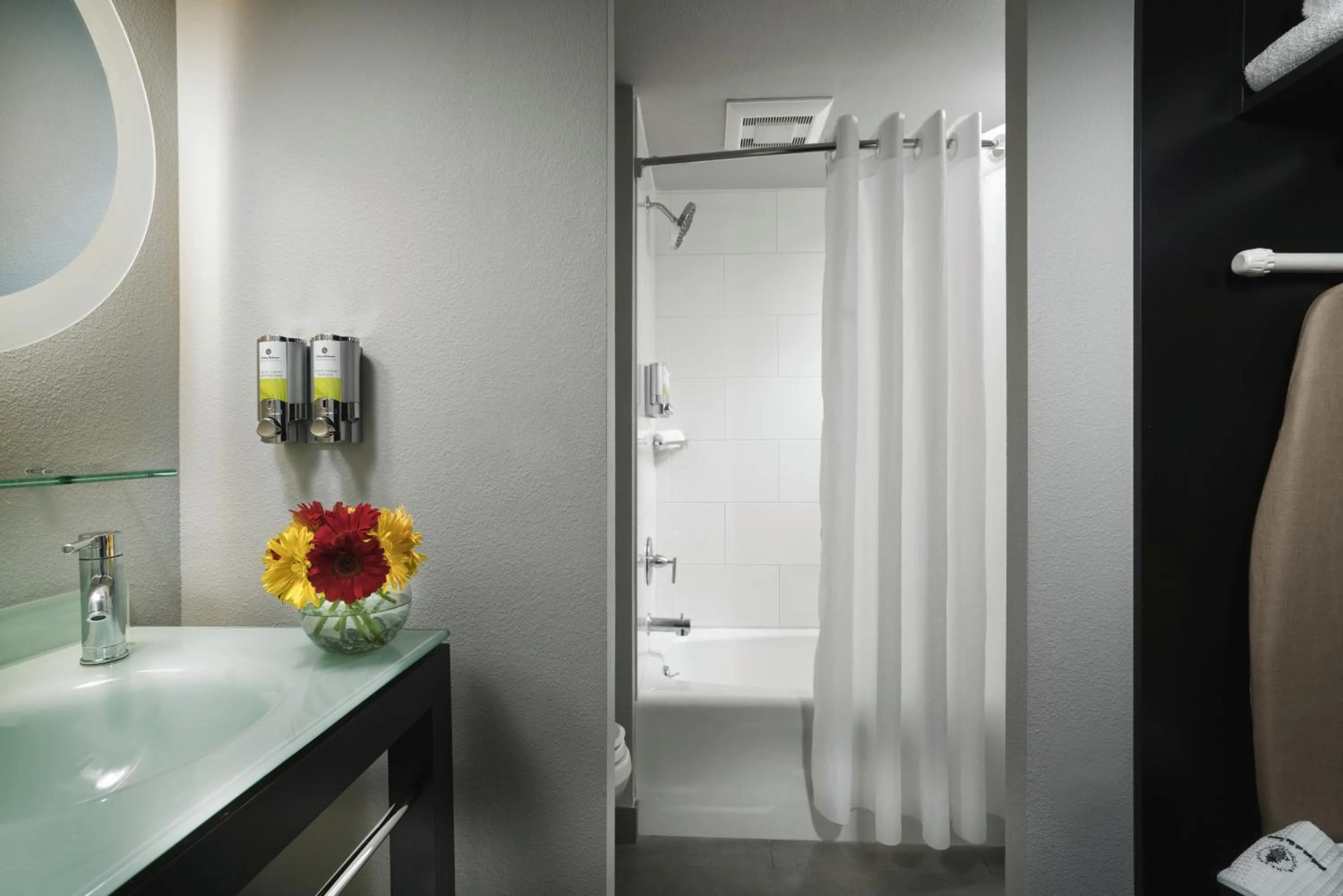 Shower in Staypineapple, Hotel FIVE, Downtown Seattle