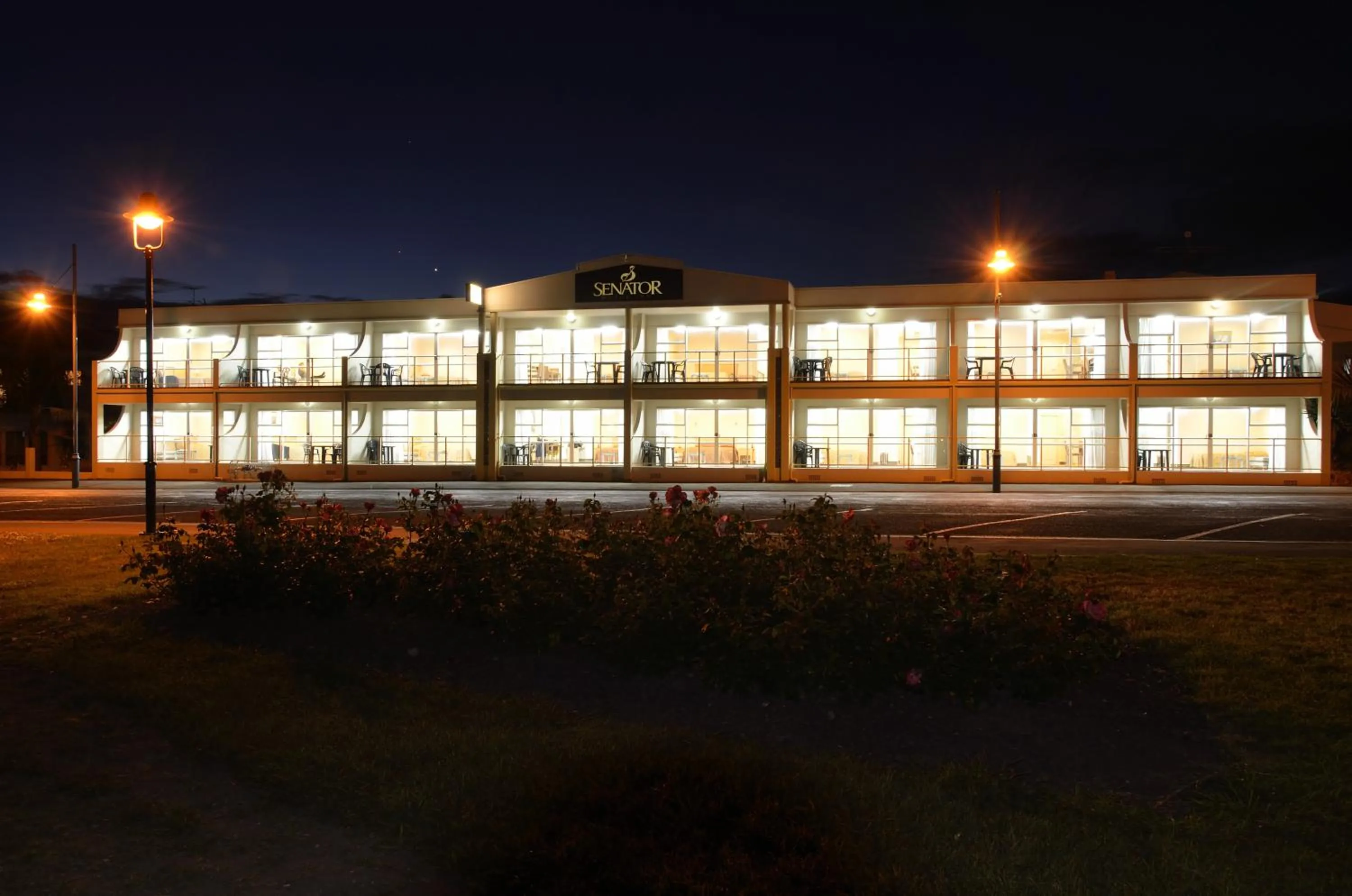 Property building in Senator Motor Inn