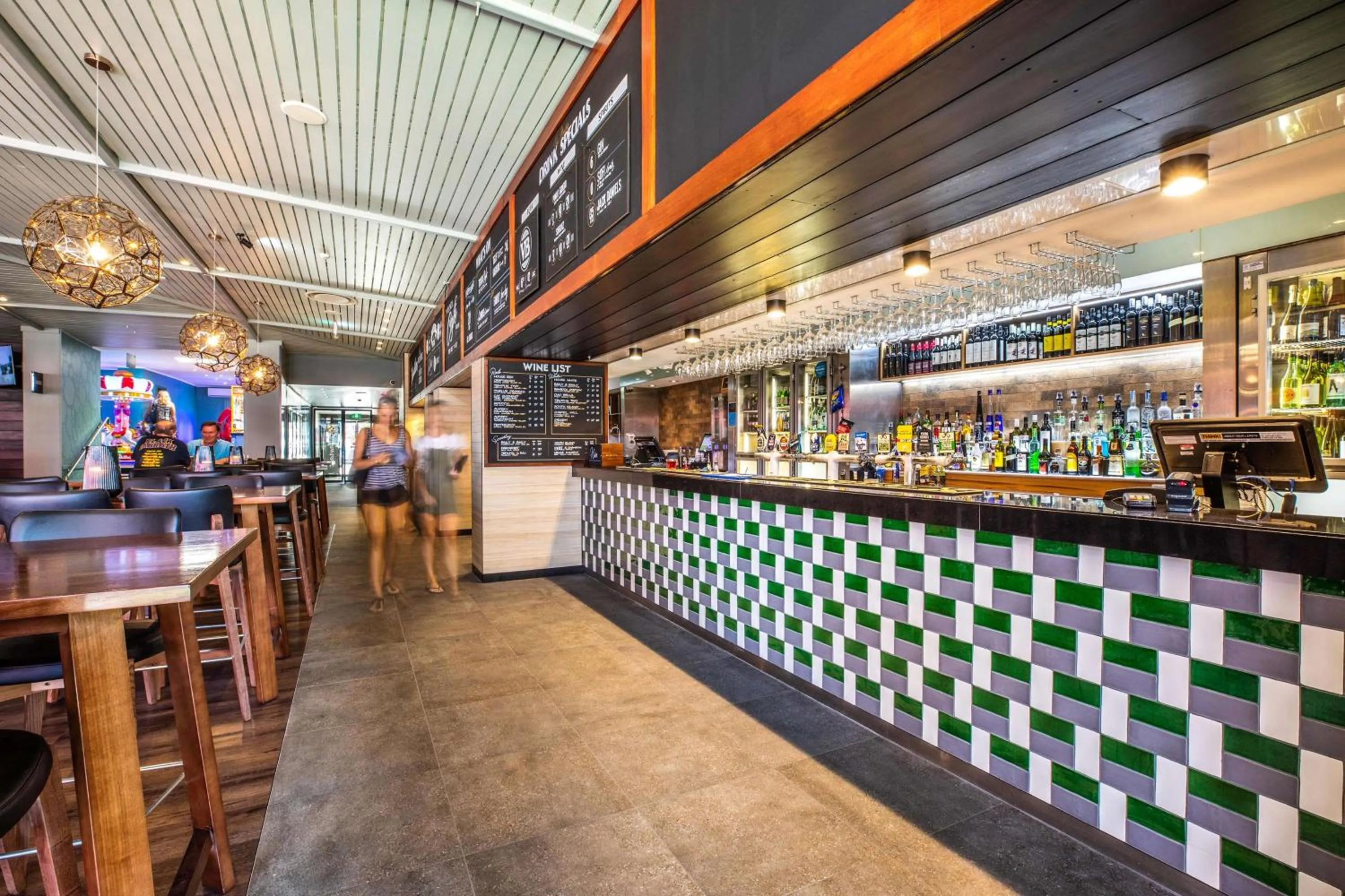 Lounge or bar in Nightcap at the Ranch Hotel