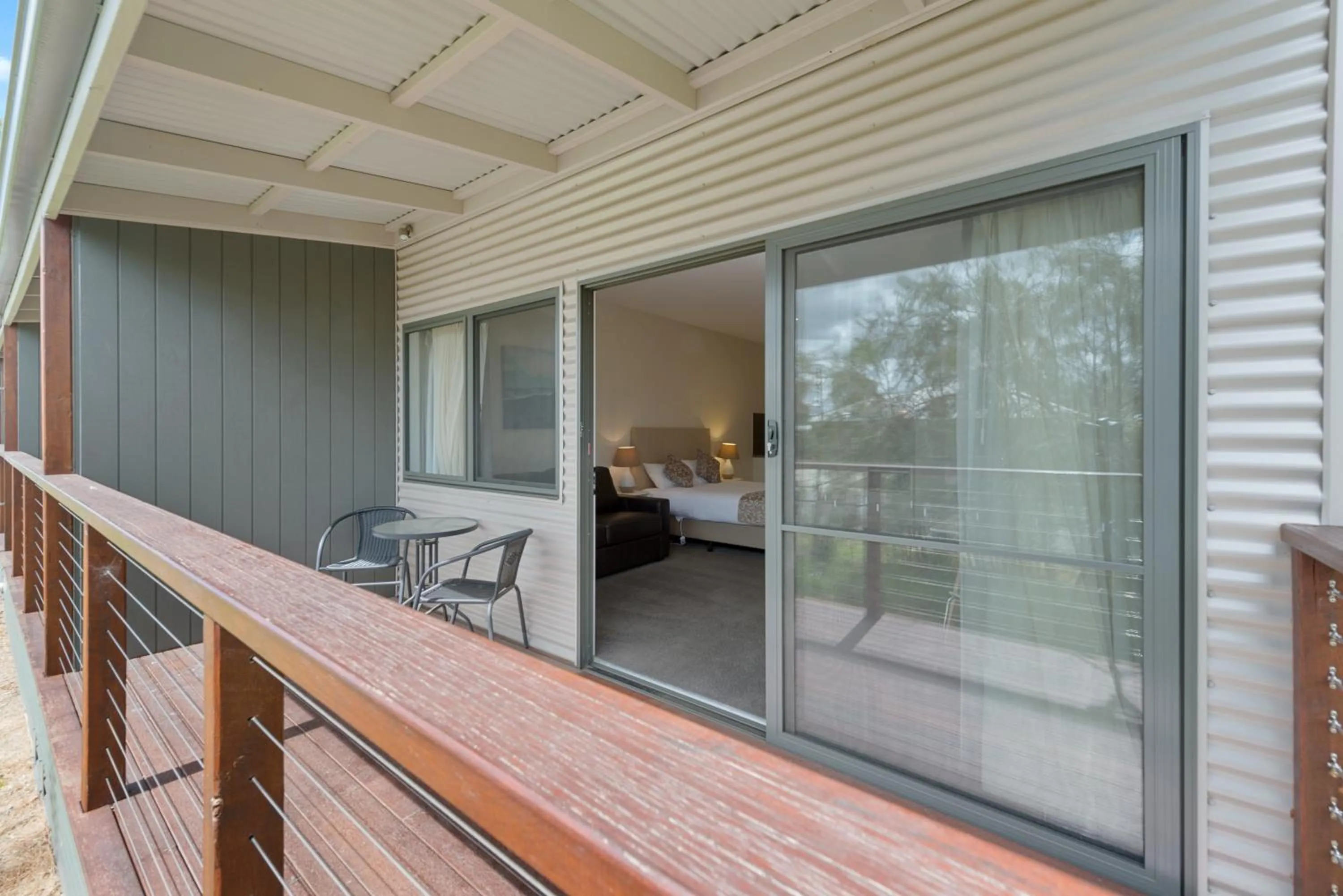 Balcony/Terrace in High Country Holiday Park