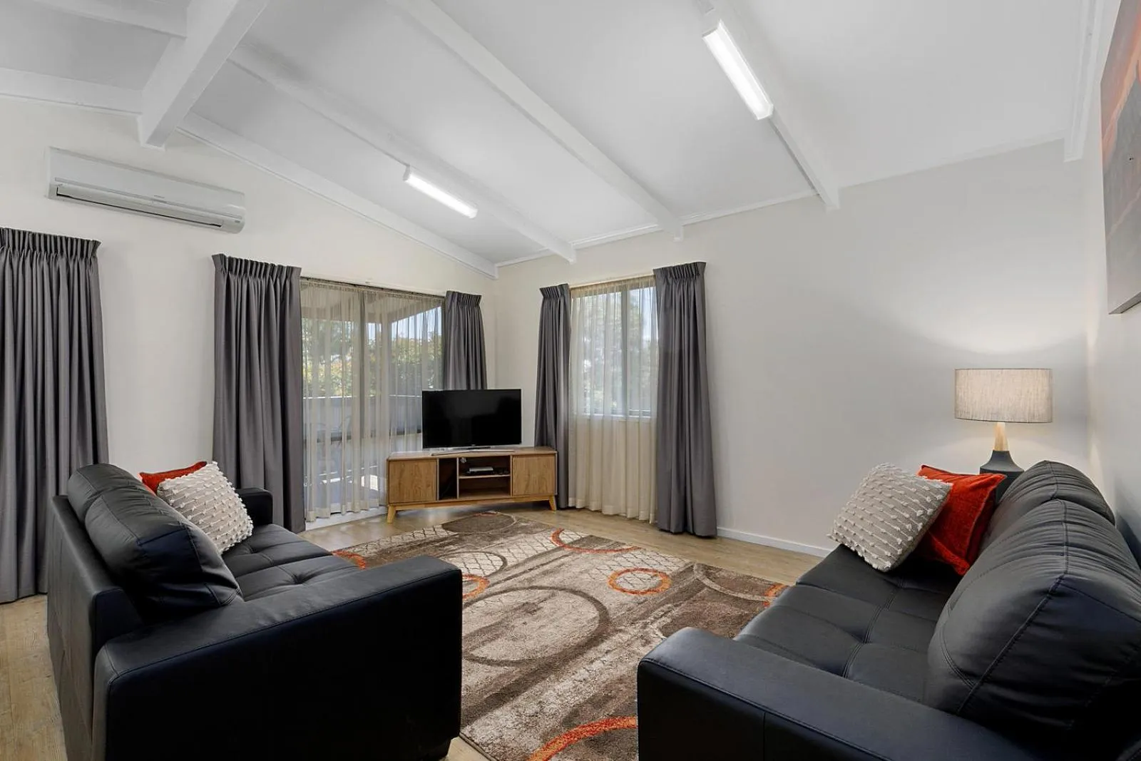 Living room in High Country Holiday Park