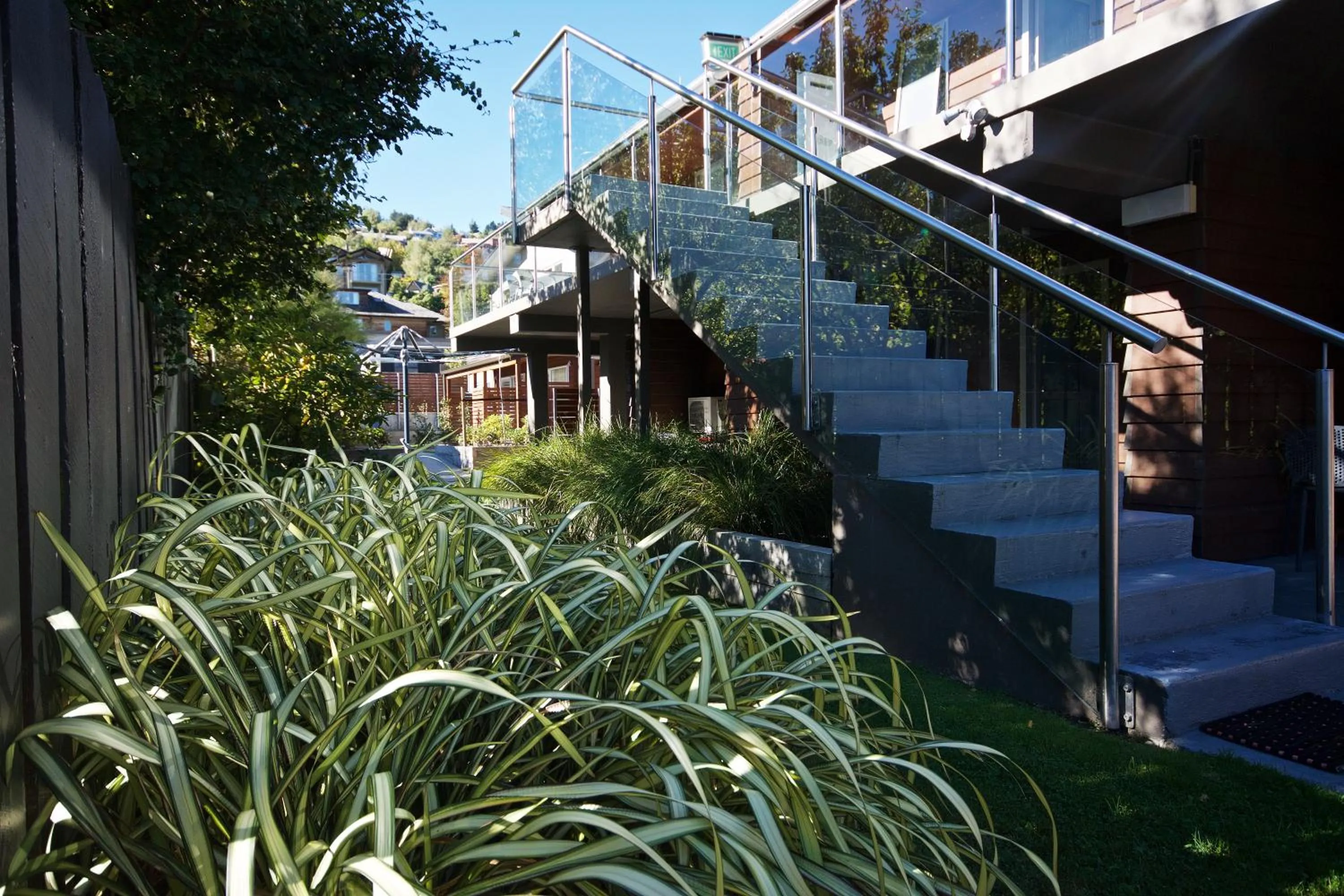 Garden in Autoline Motel Queenstown