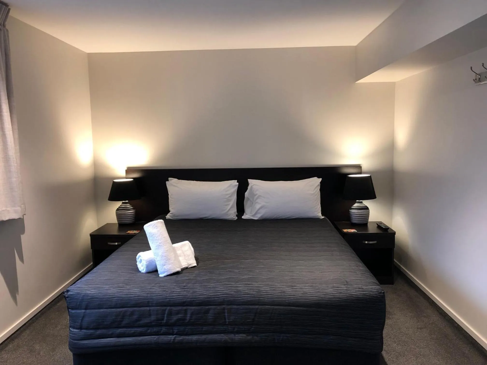 Bed in Autoline Motel Queenstown