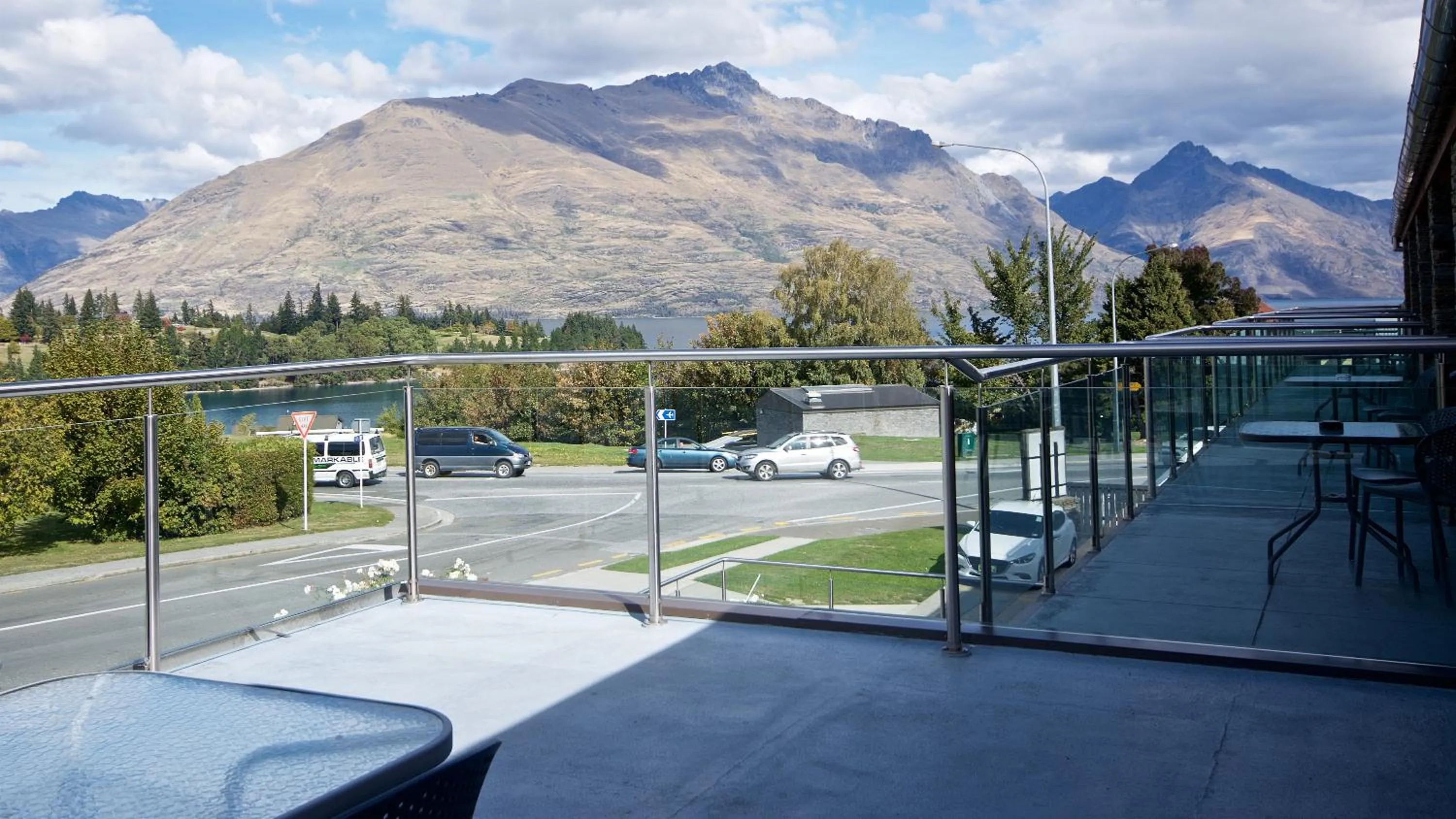 Balcony/Terrace in Autoline Motel Queenstown
