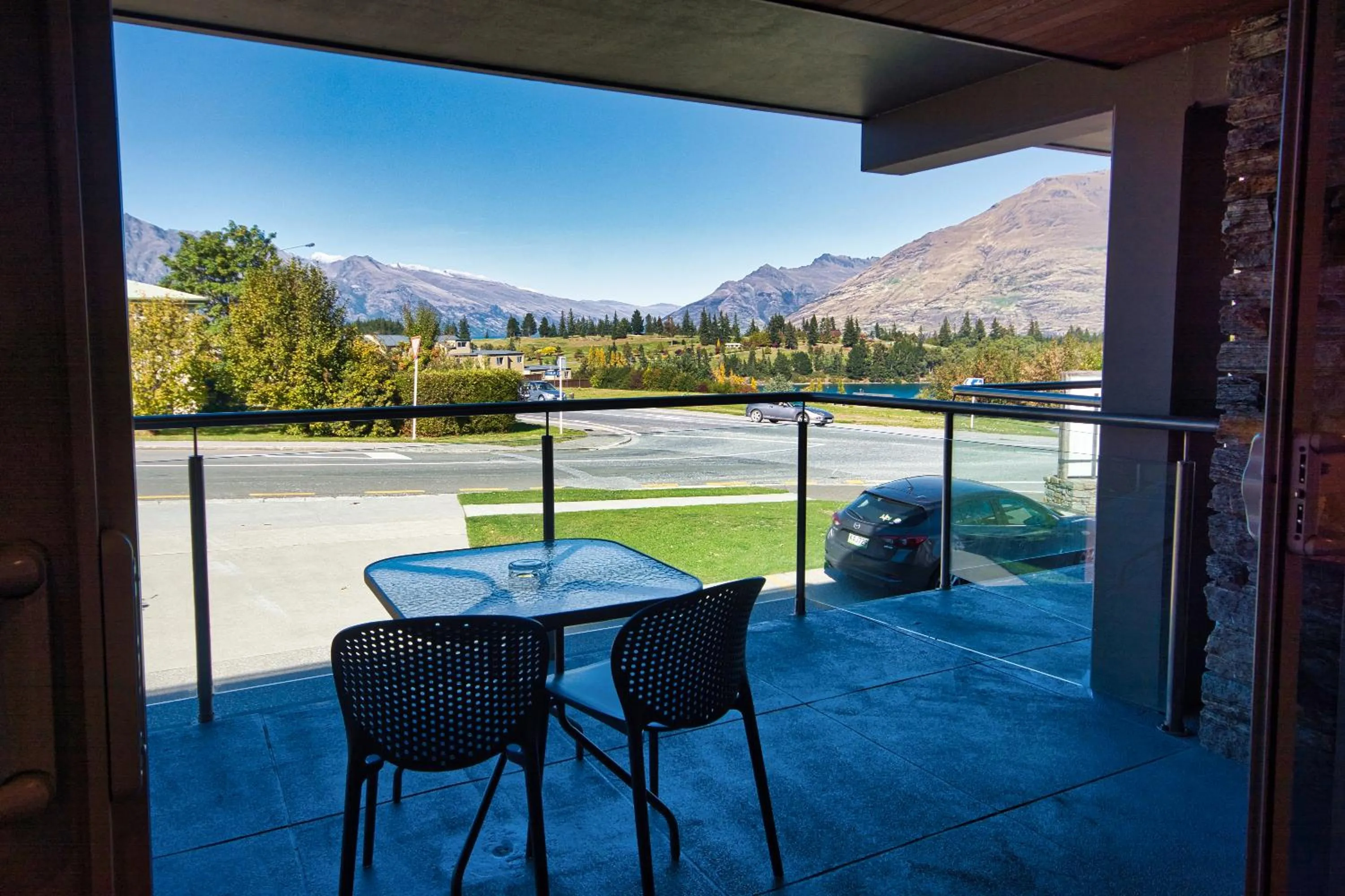 Balcony/Terrace in Autoline Motel Queenstown