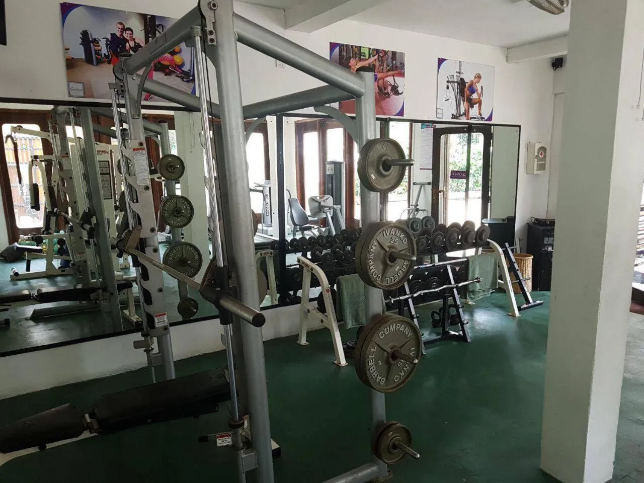 Fitness centre/facilities in Hotel Sunray