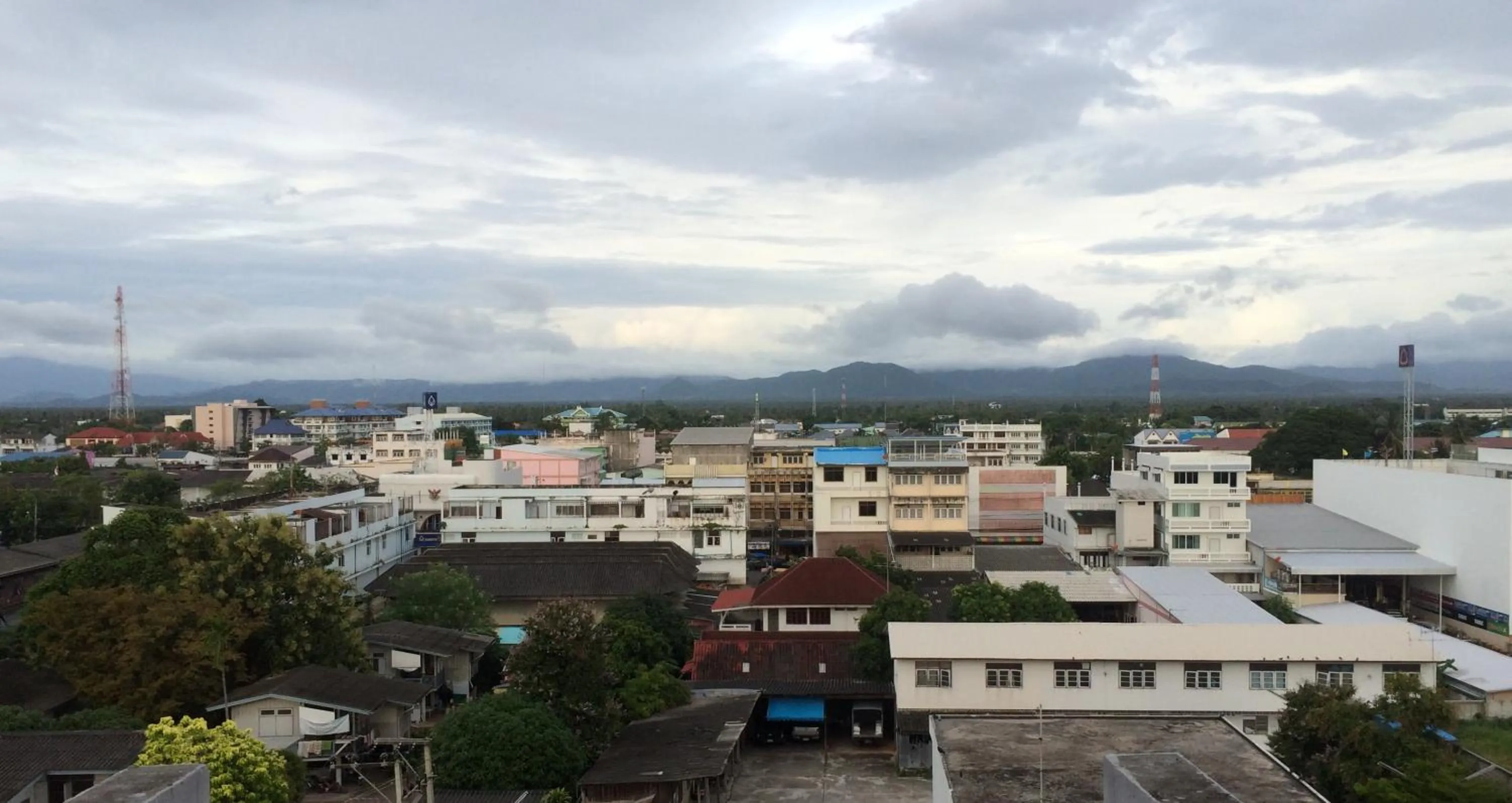 City view in Hadthong Hotel