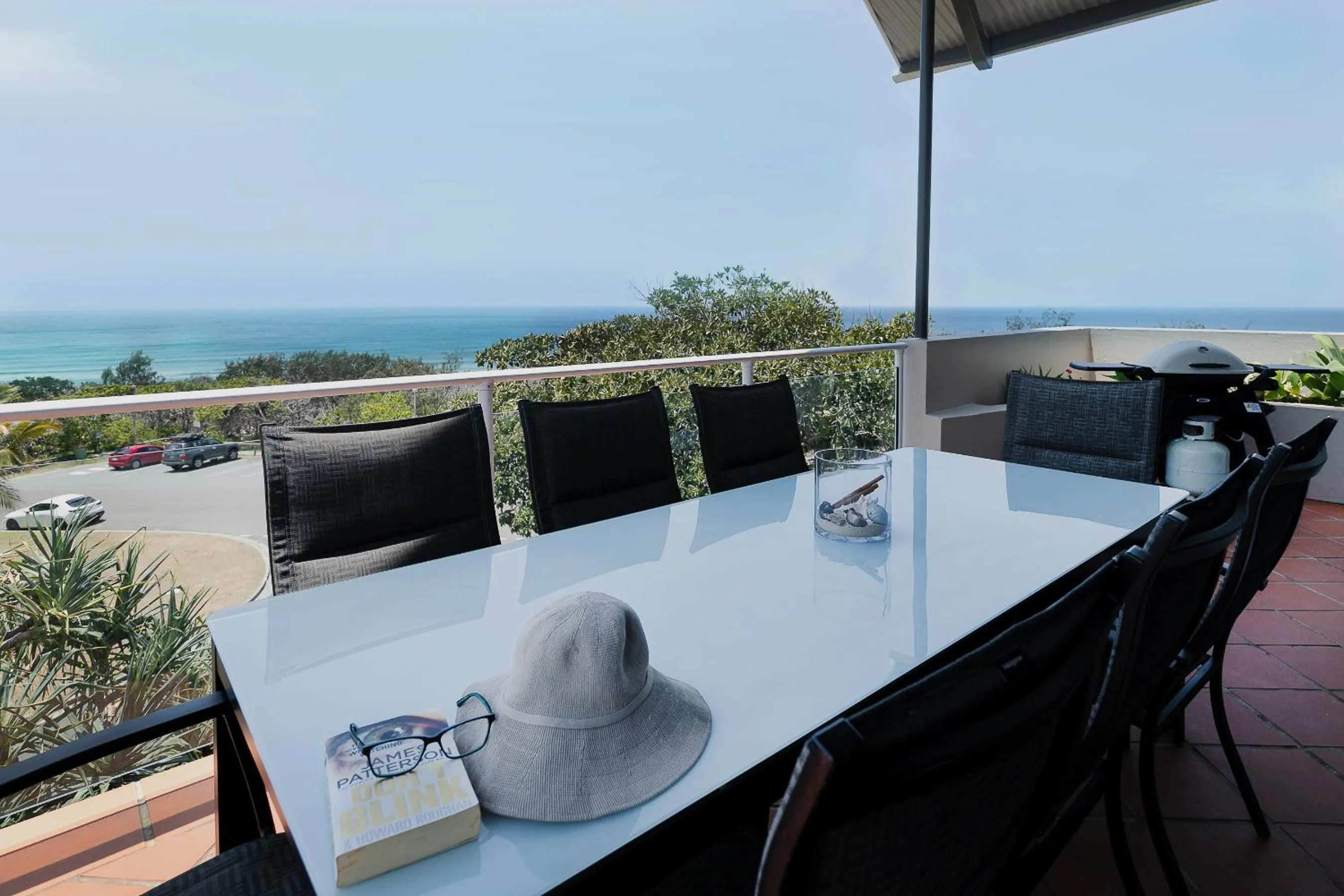 Balcony/Terrace in Aqua Promenade Beachfront Holiday Apartments