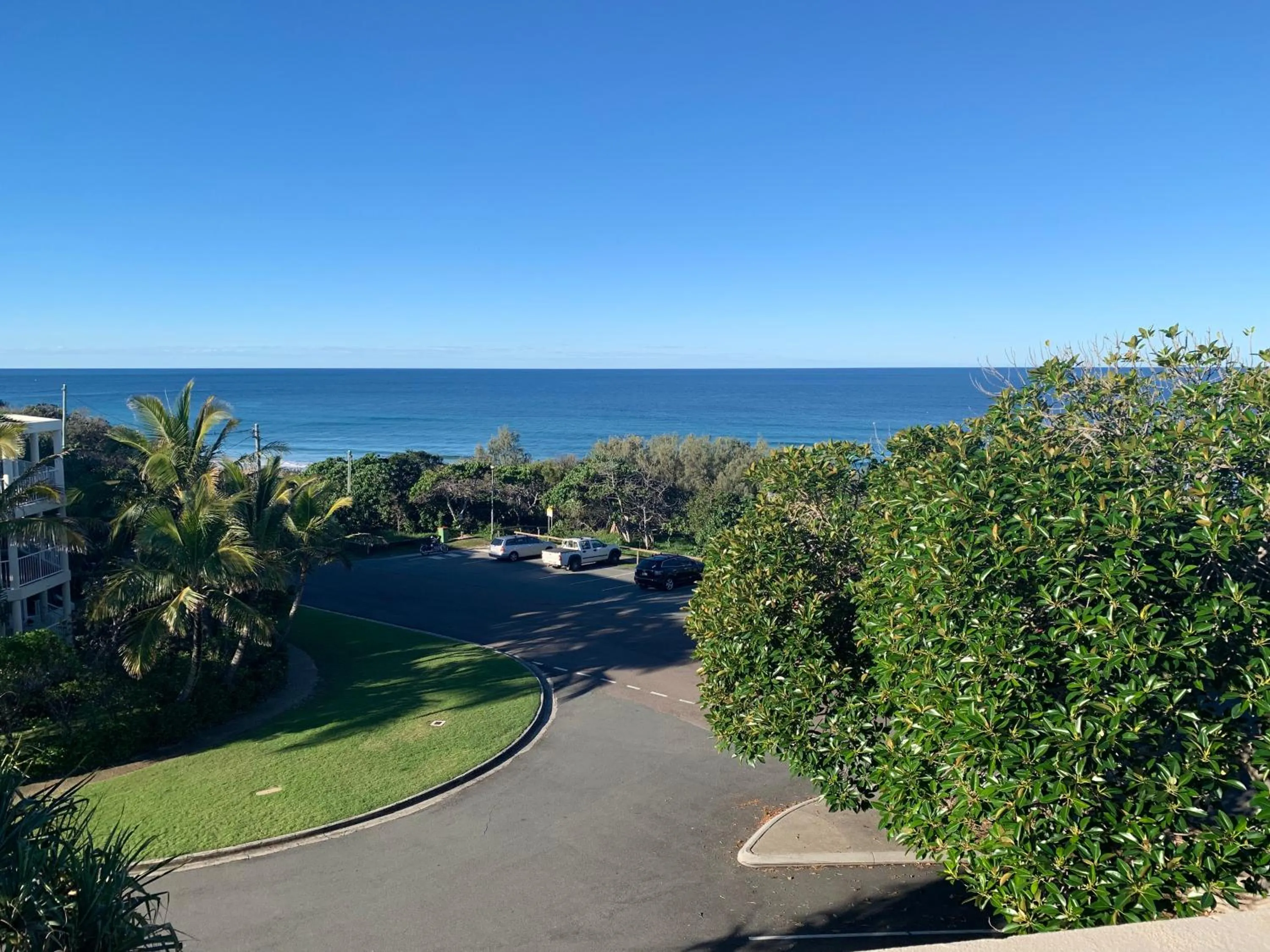 Sea view in Aqua Promenade Beachfront Holiday Apartments