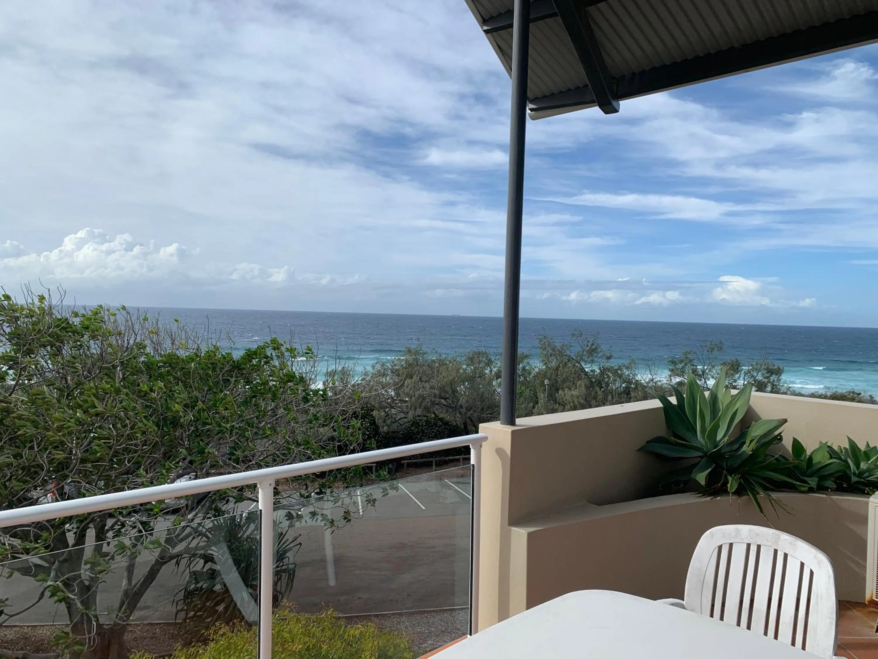 Balcony/Terrace in Aqua Promenade Beachfront Holiday Apartments