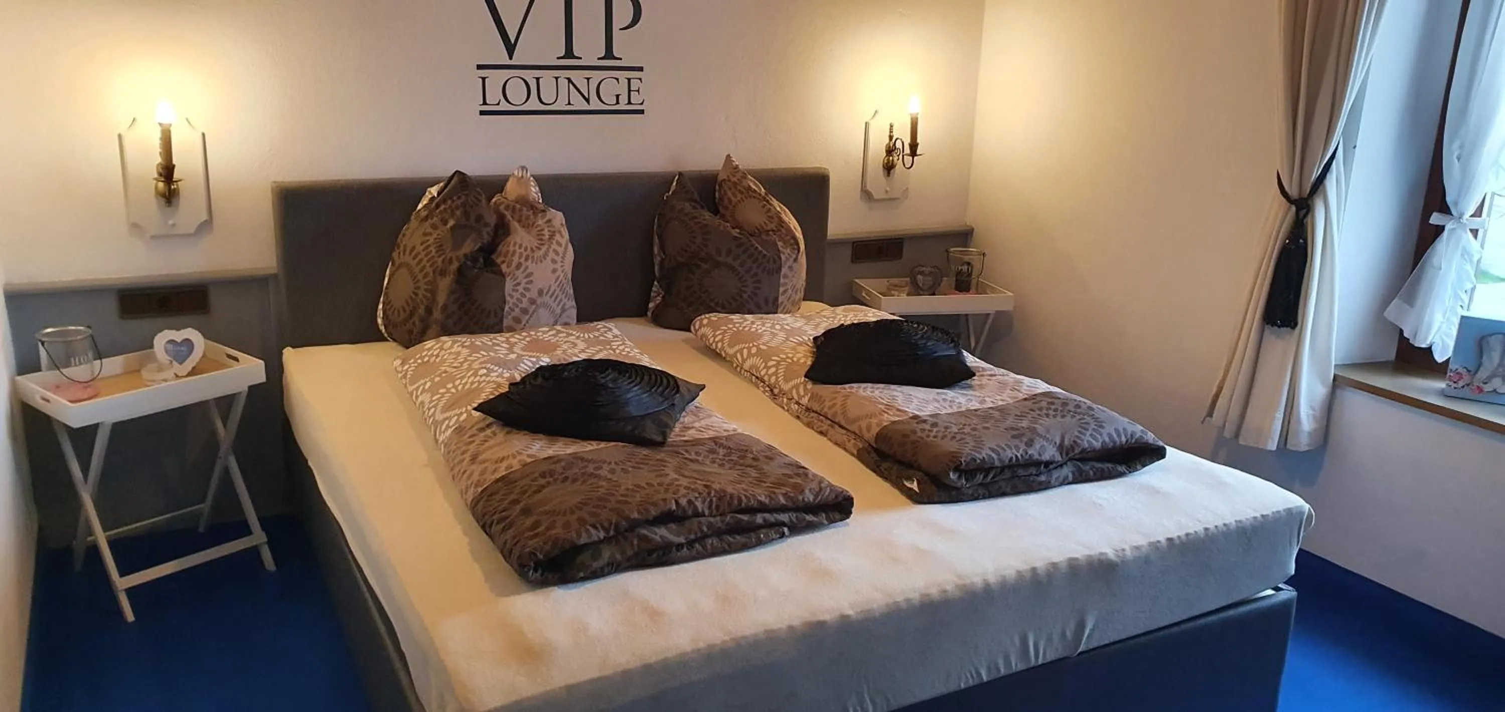 Bed in Hotel Gasthof Gaistal