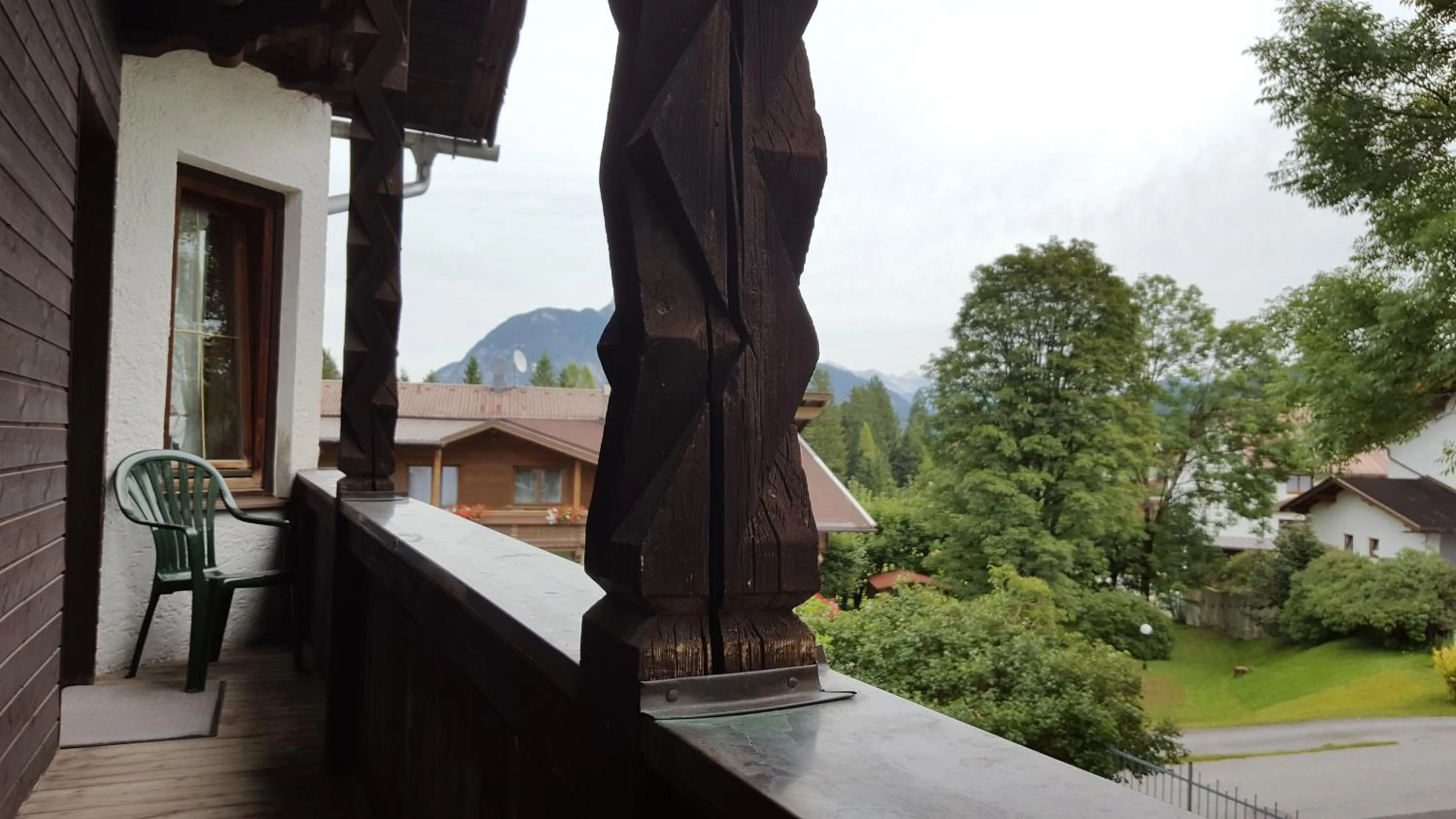 Balcony/Terrace in Hotel Gasthof Gaistal