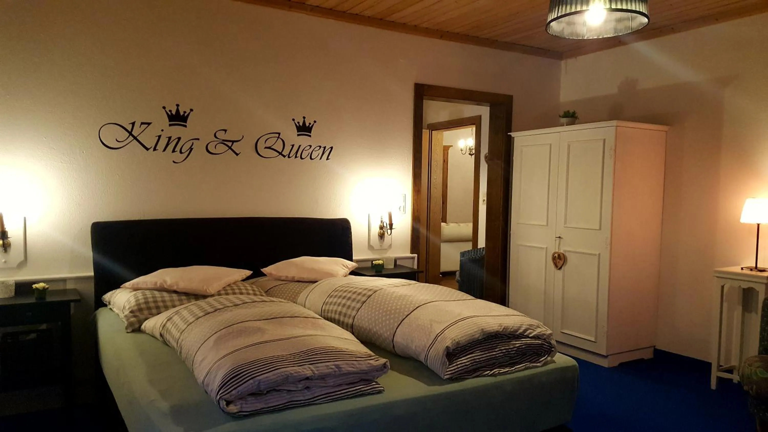 Bed in Hotel Gasthof Gaistal