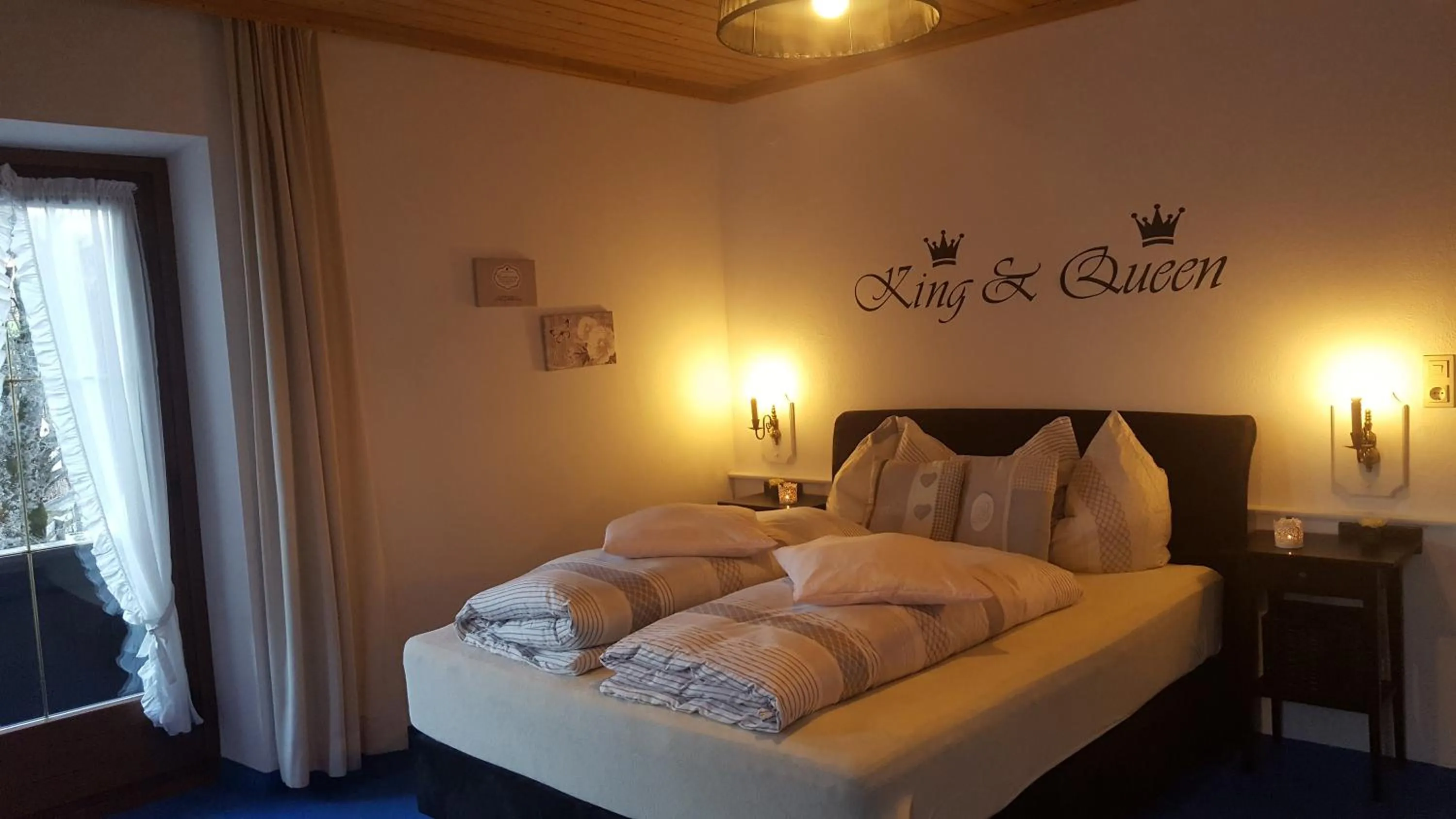 Bed in Hotel Gasthof Gaistal