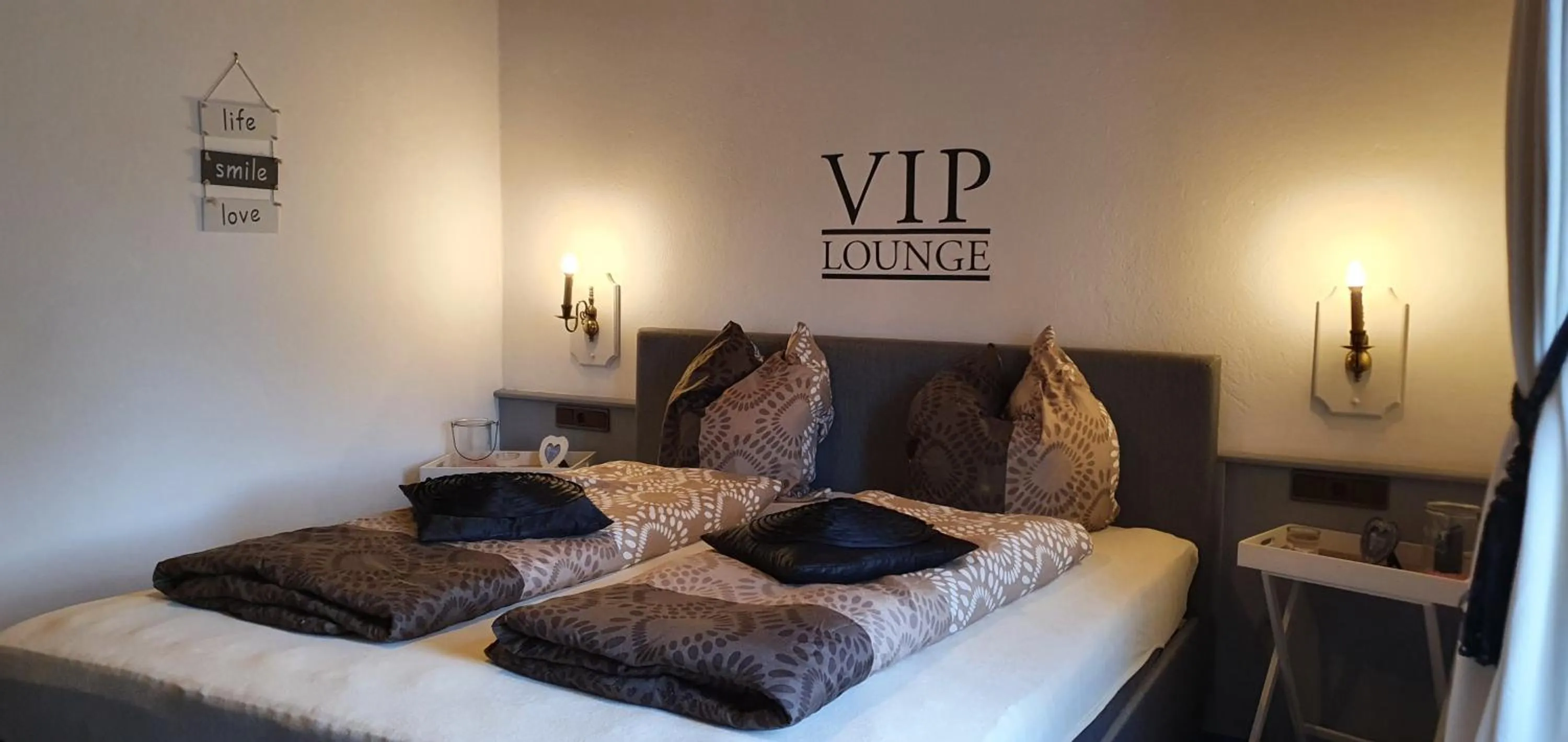 Bed in Hotel Gasthof Gaistal