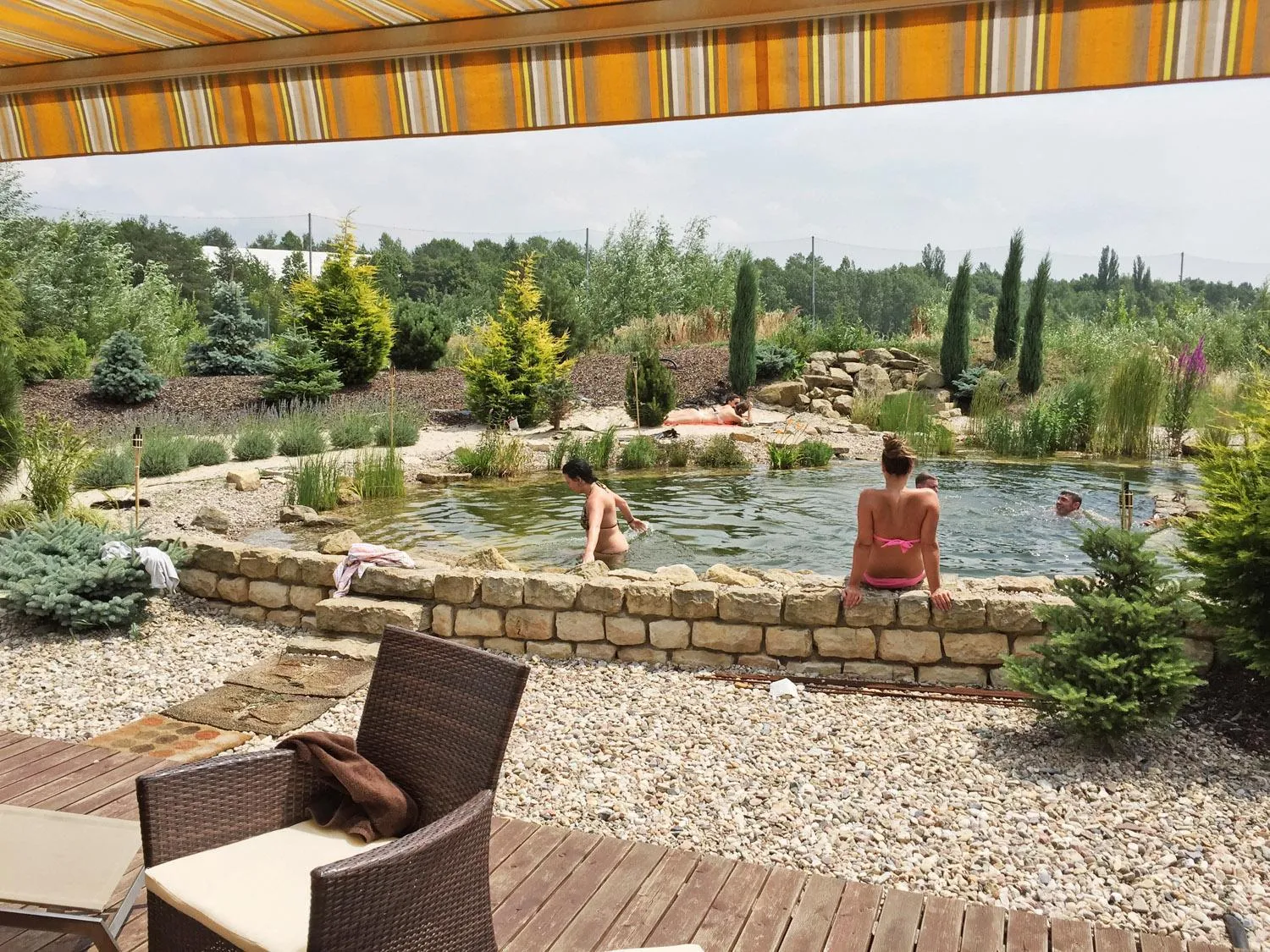 Spring in Lake View Apartments near Golf Resort Kunětická Hora, Dříteč