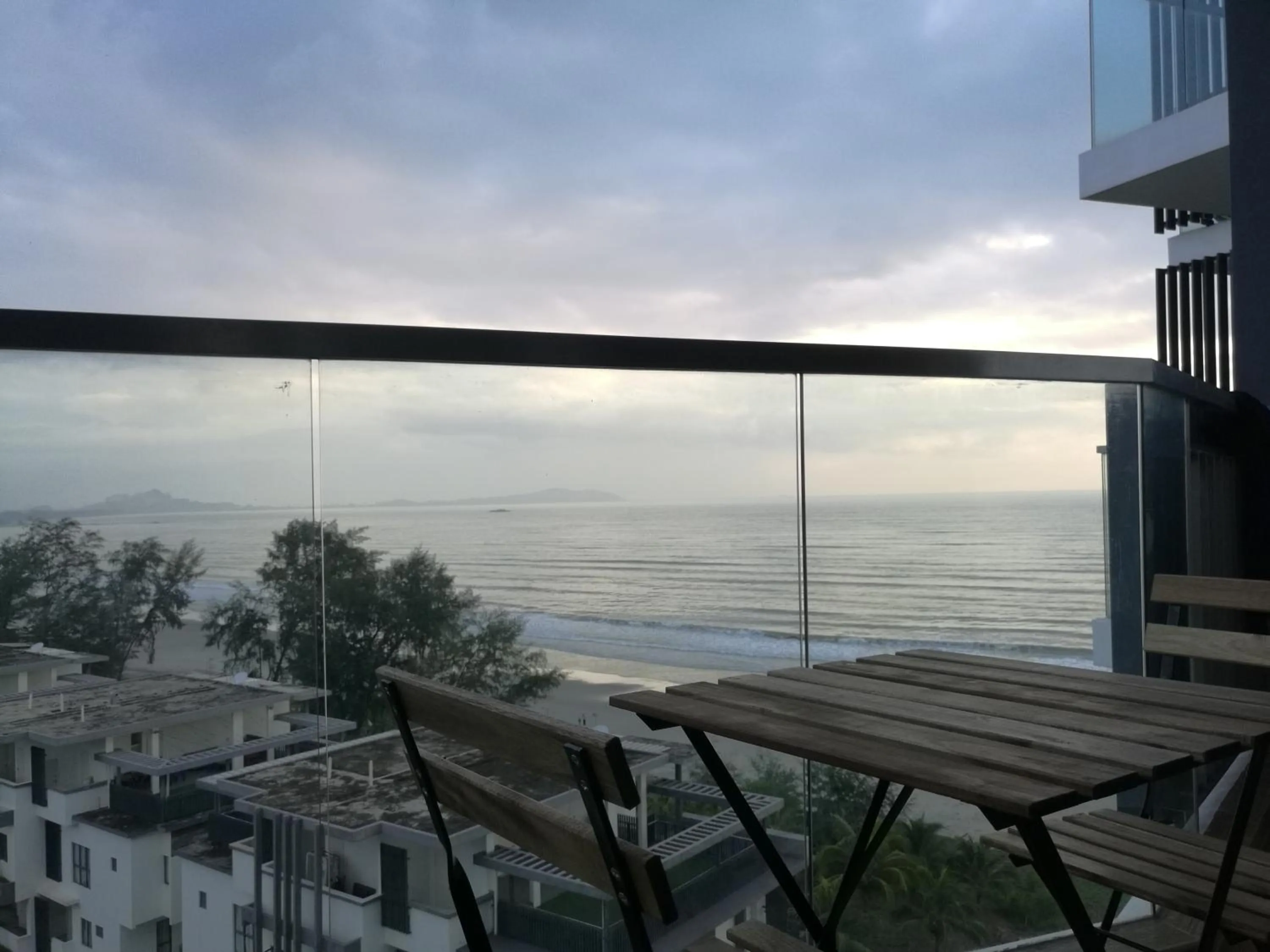 Balcony/Terrace in Timur Bay Seafront Residence Kuantan