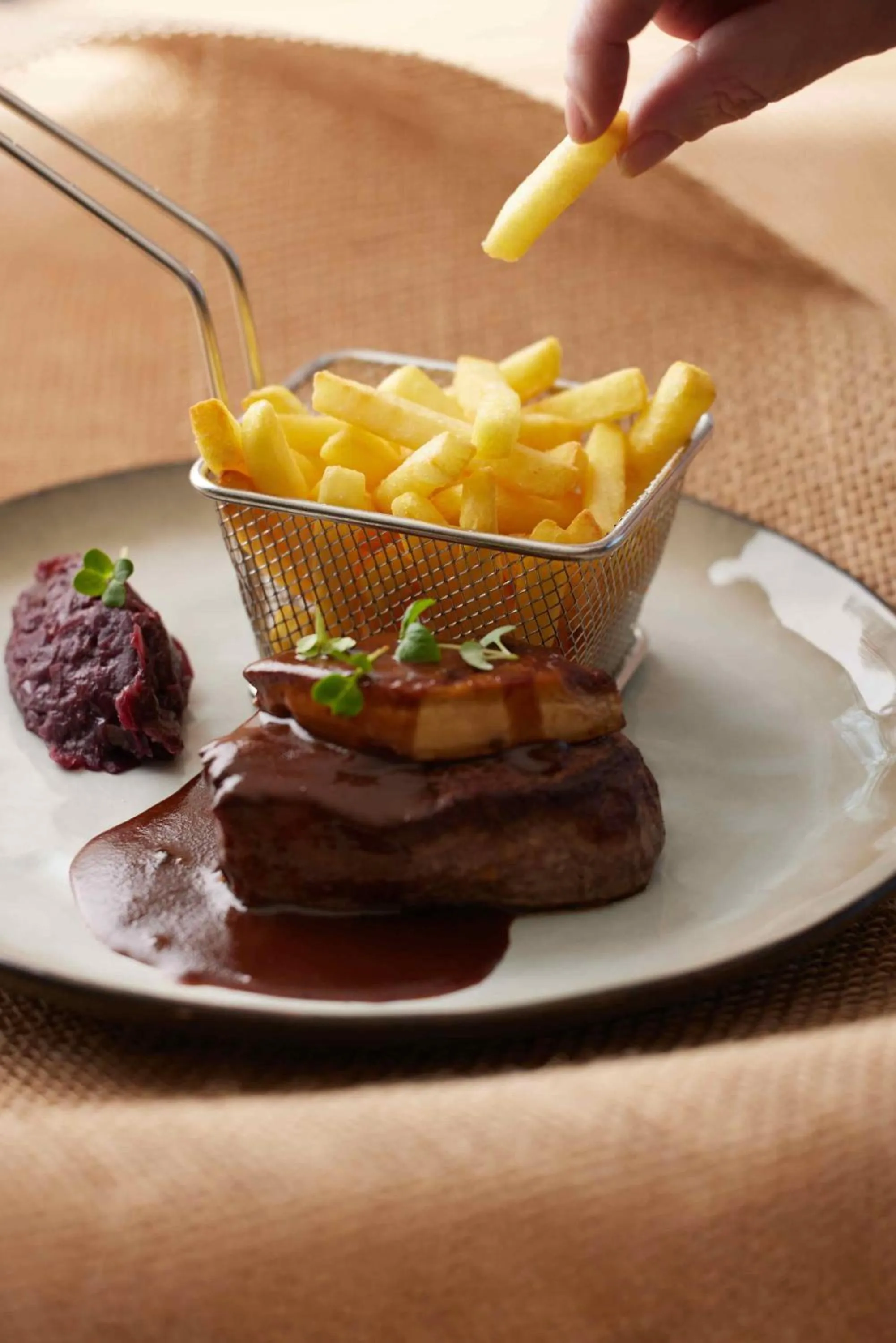 Restaurant/places to eat in Hôtel Les Rives